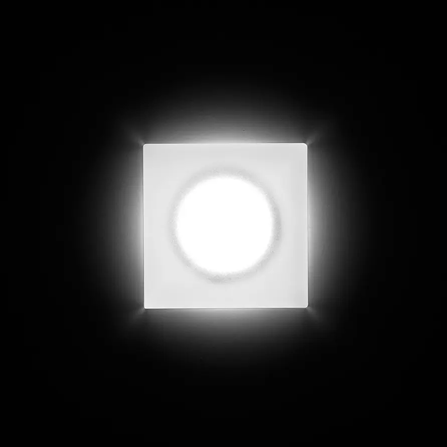 Ares - Sigma Power LED / Version With Springs - Square Methacrylate Diffuser