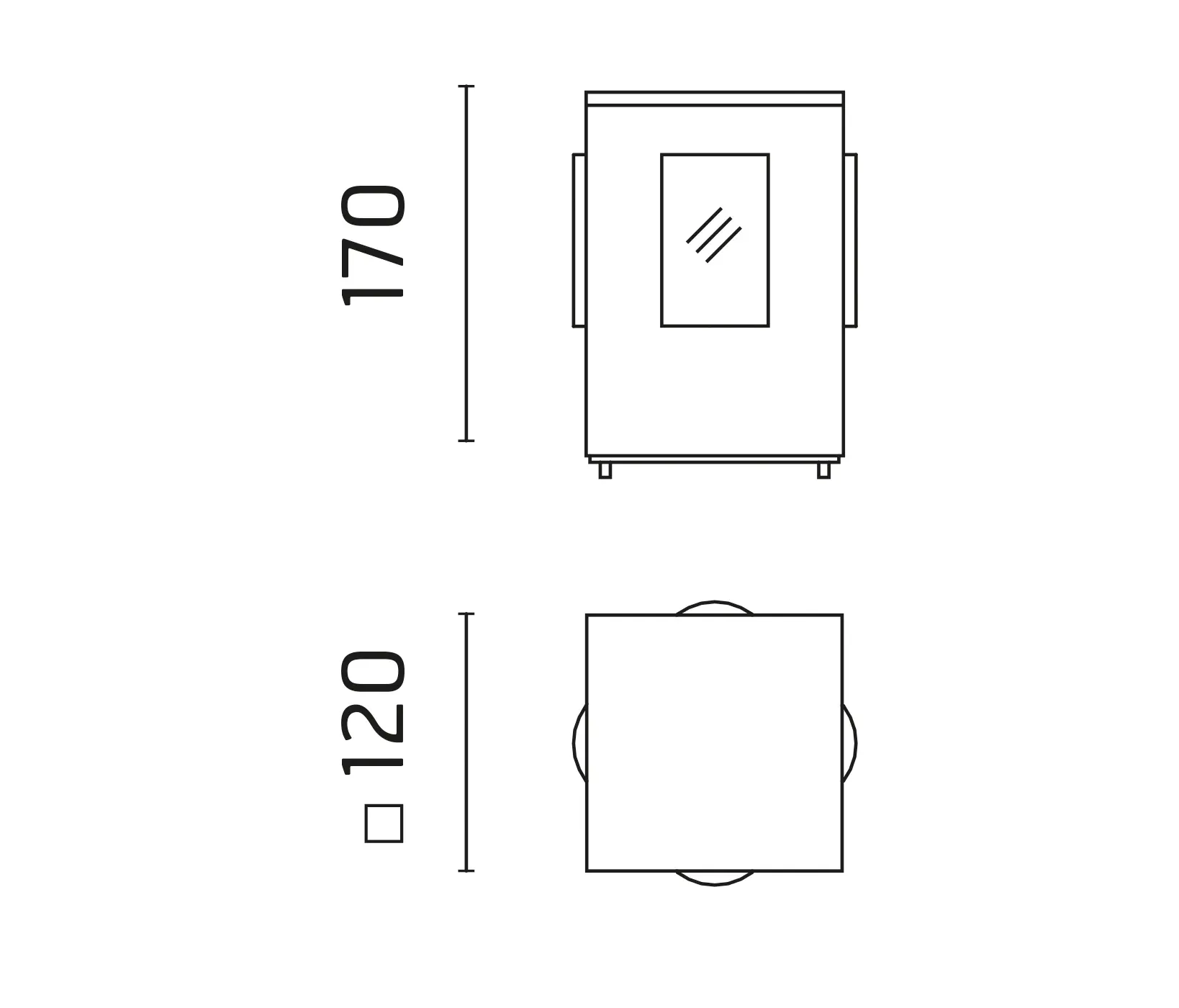 Ares - Leo 120 / Omnidirectional - Narrow Beam 4° - Convex Lens