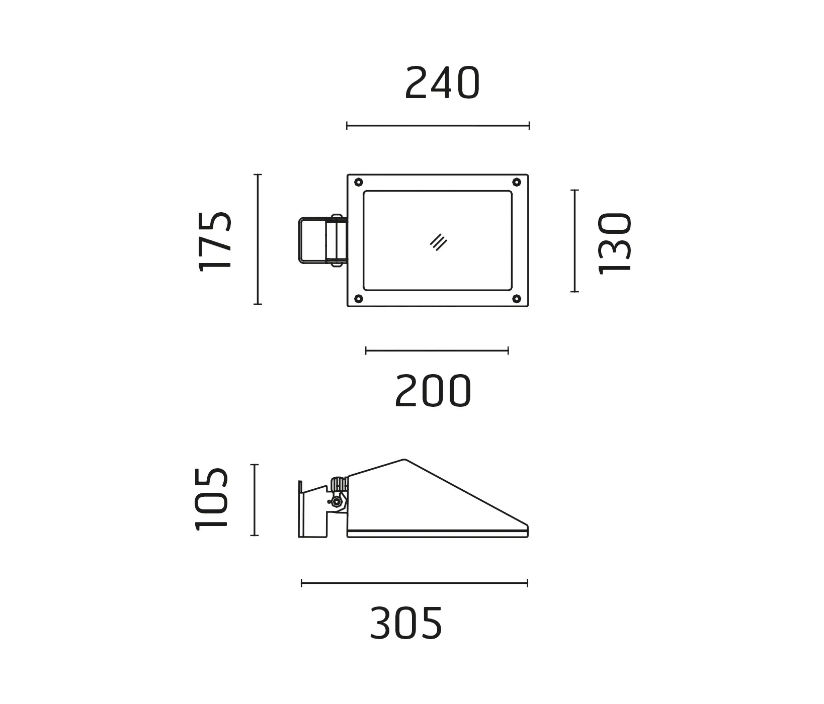 Ares - MiniFranco CoB LED / Adjustable - Symmetric Optic