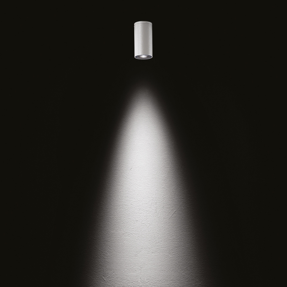 Display product Yama Power LED / Ø 60mm - H 110mm - Textured Glass - Narrow Beam 15° from manufacturer Ares