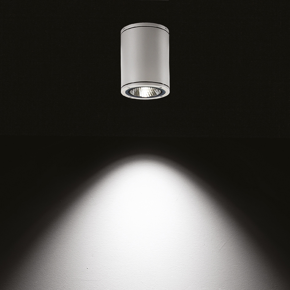 Display product Yama CoB LED / Ø 150mm - H 170mm - Textured Glass - Medium Beam 40° - Direct 230V from manufacturer Ares
