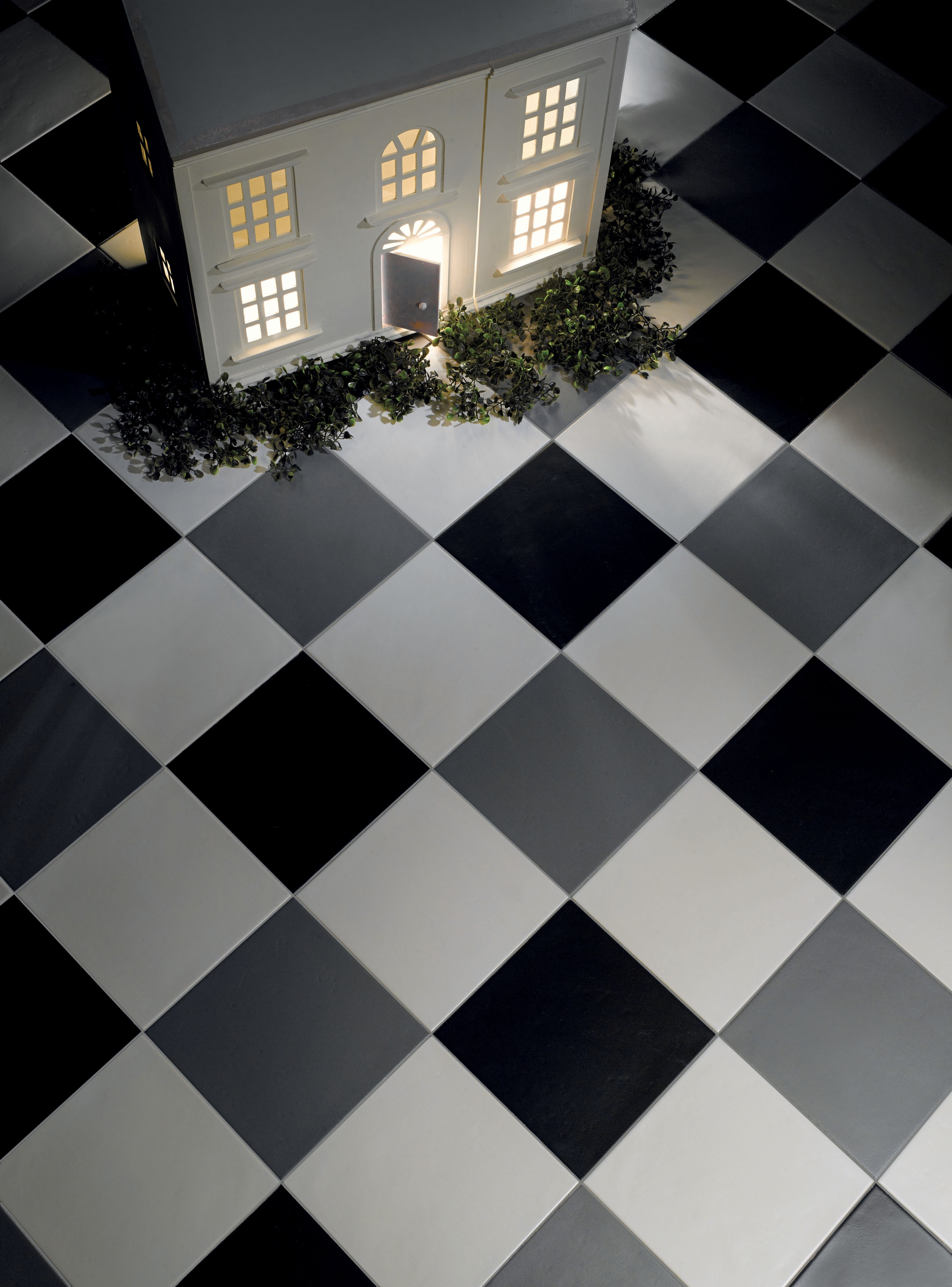 LE CRETE TOZZETTO CEMENTINE TERRA NERA - Ceramic mosaics from Valmori ...