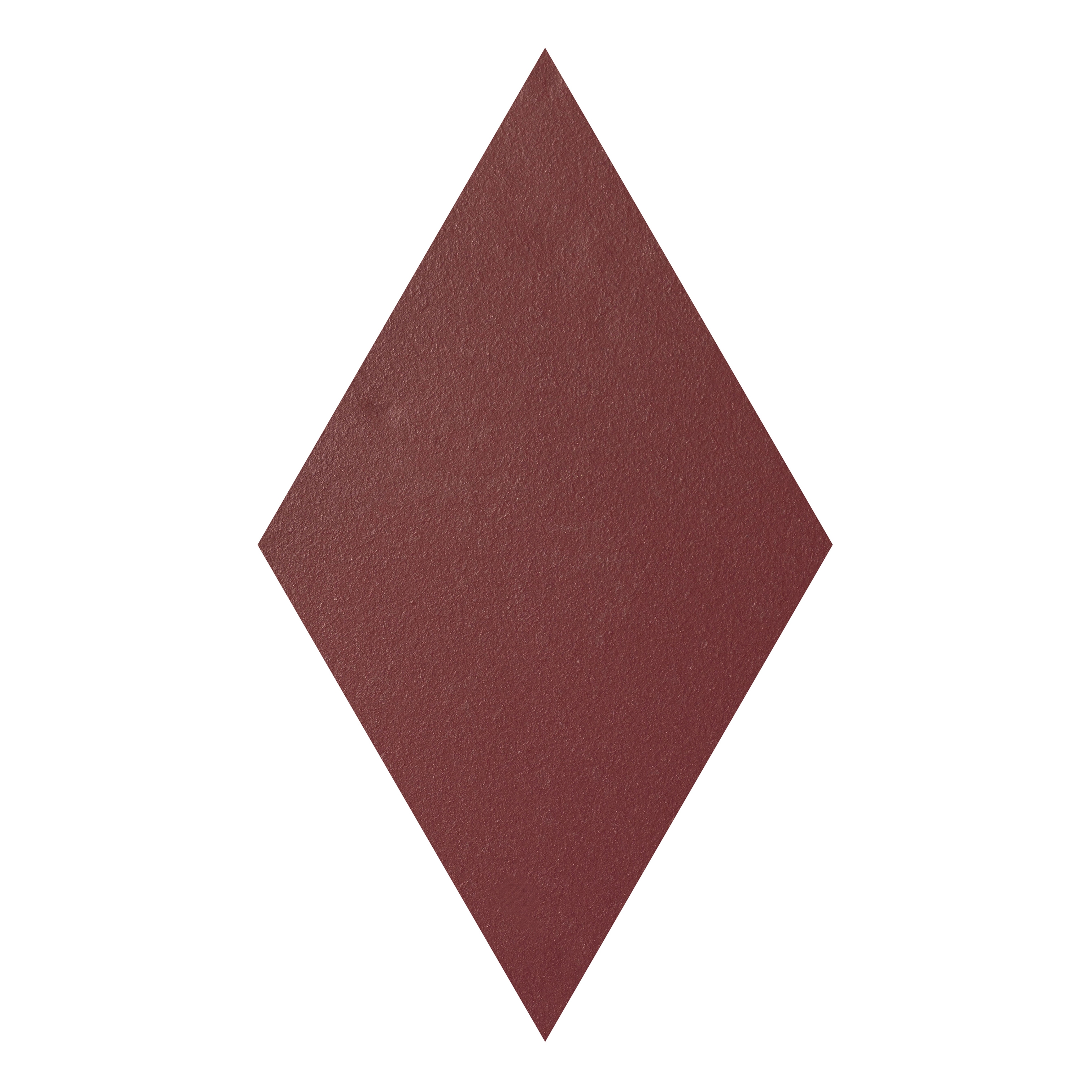 Display product Konzept Shapes Rombo Terra Bordeaux from manufacturer Valmori Ceramica Design