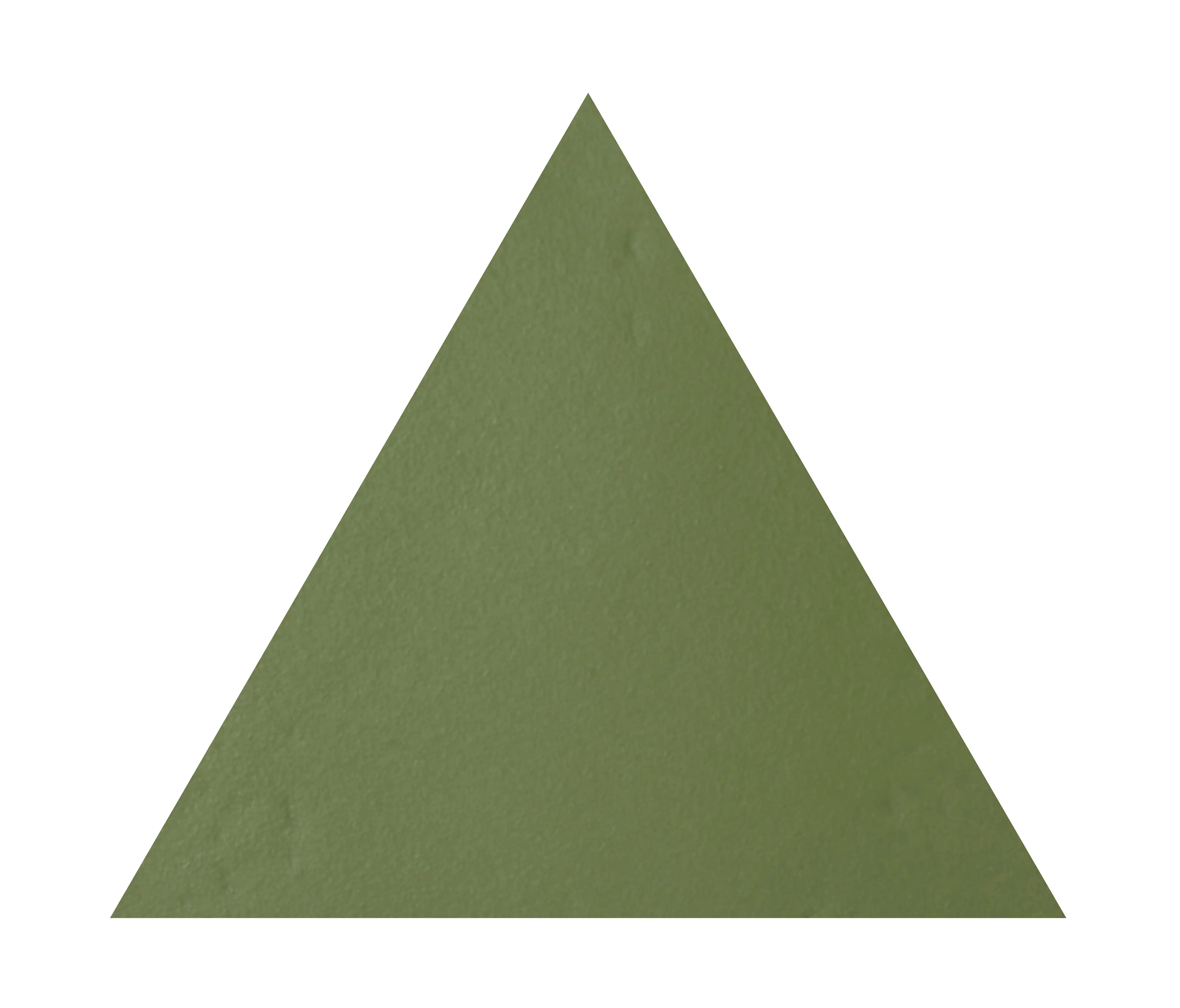 Valmori Ceramica Design - Konzept Shapes Triangle Terra Verde