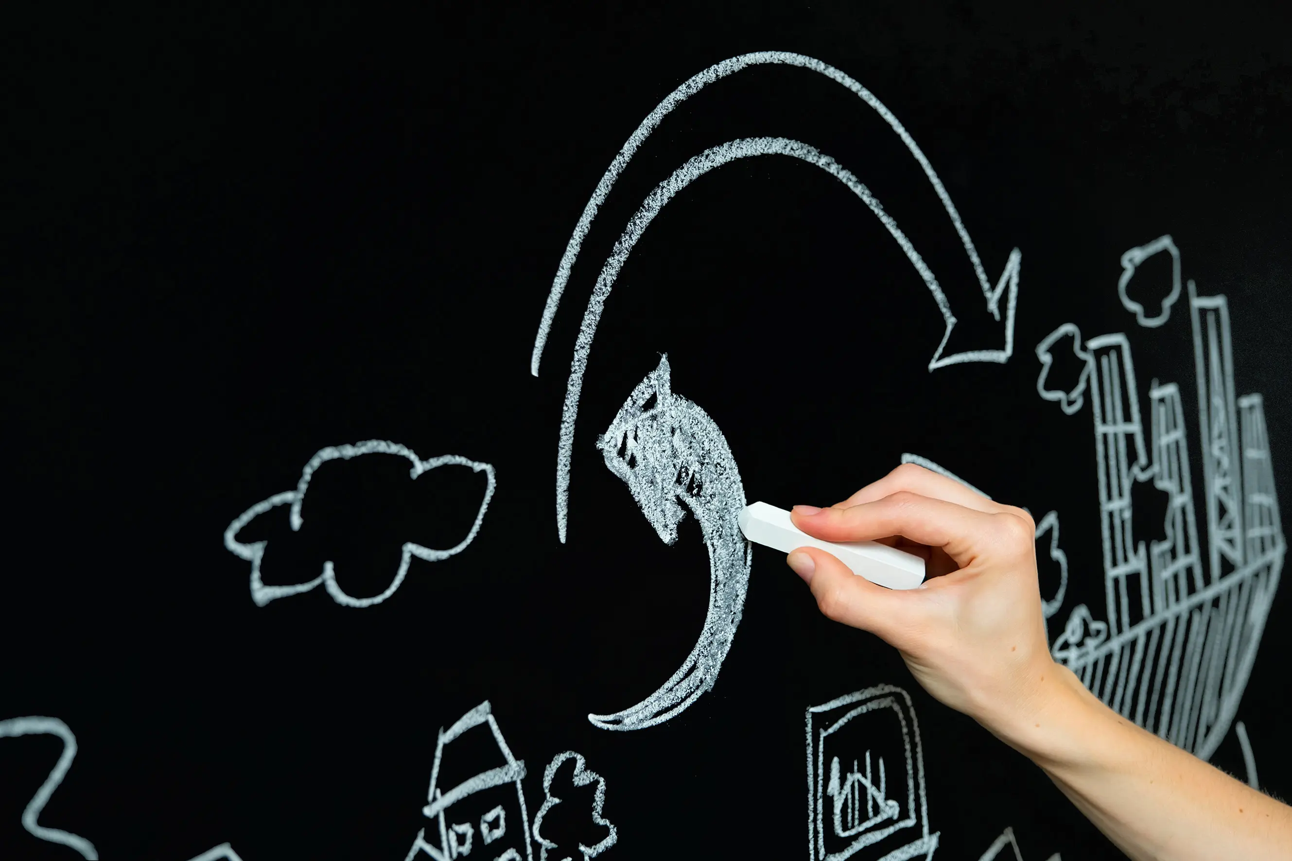 roomours - Chalk Talk | Chalkboard