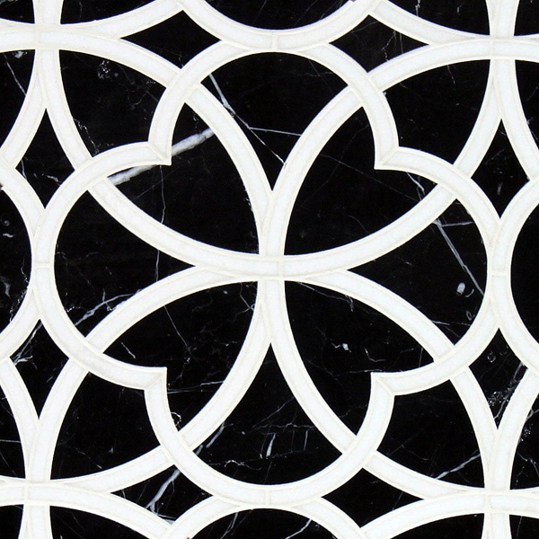 Produkt Marrakech Arabesque Stone Mosaics des Herstellers Claybrook Interiors Ltd. anzeigen