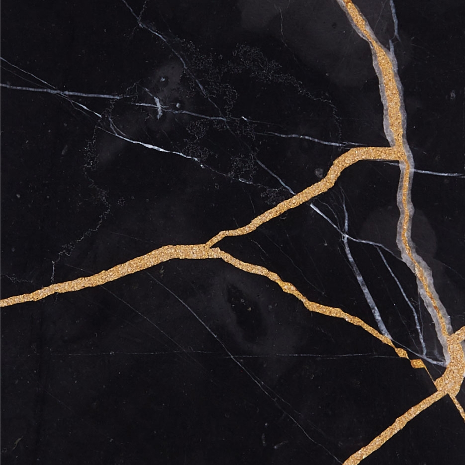 Produkt Kintsugi Nero Marqunia Tiles des Herstellers Claybrook Interiors Ltd. anzeigen