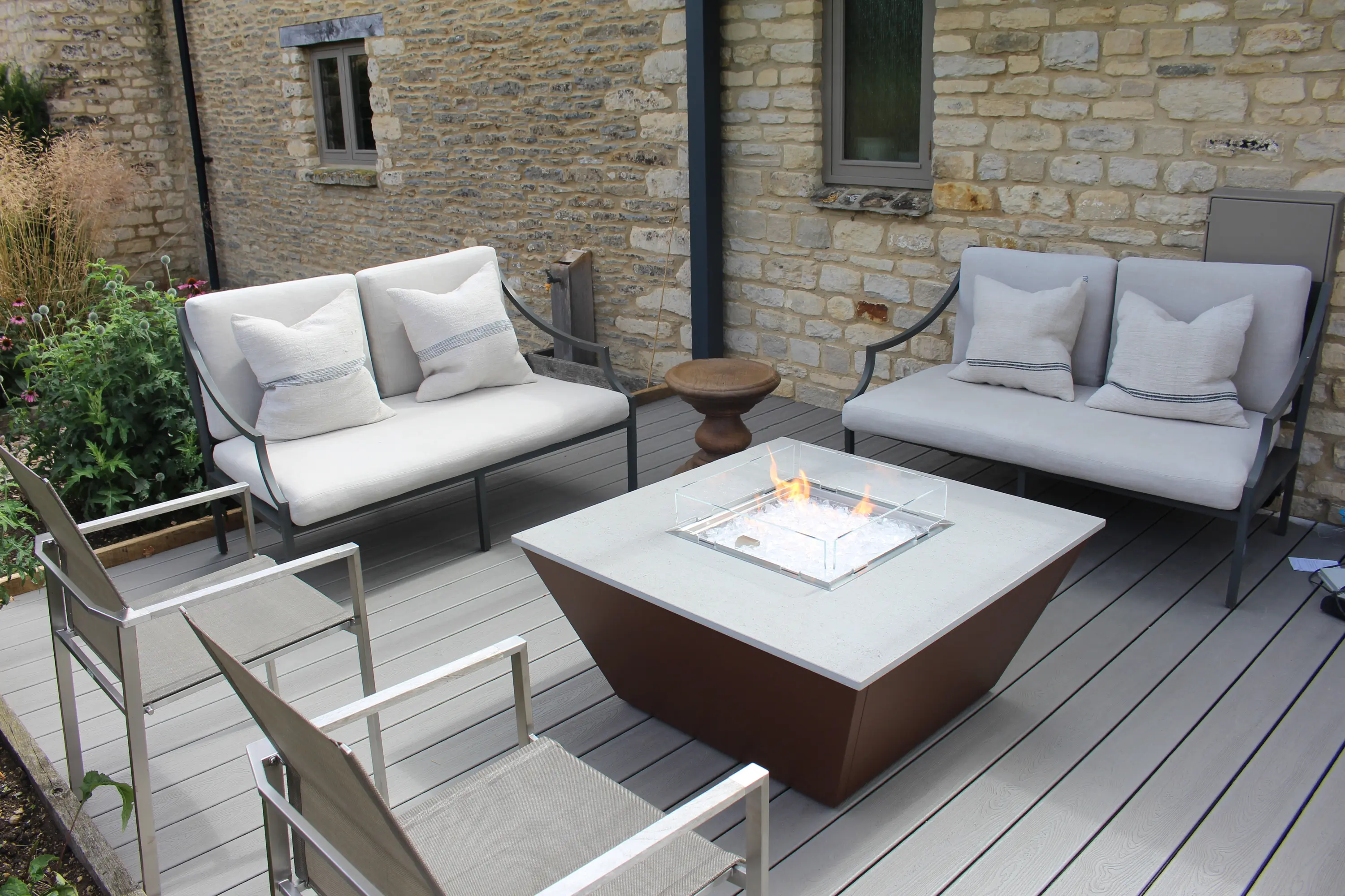 Rivelin - Aztec Gas Fire Table