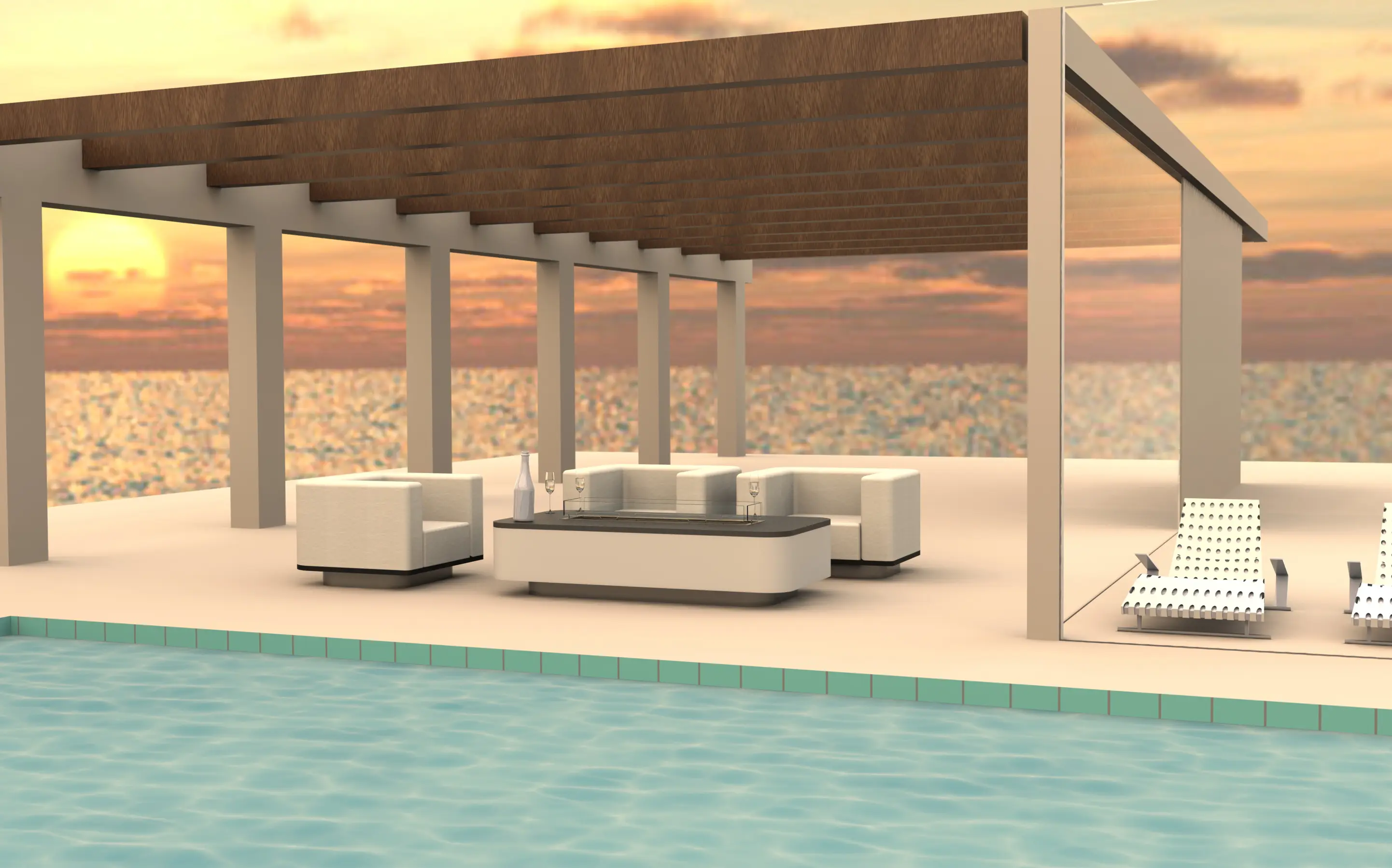 Rivelin - Dubai Gas Fire Table