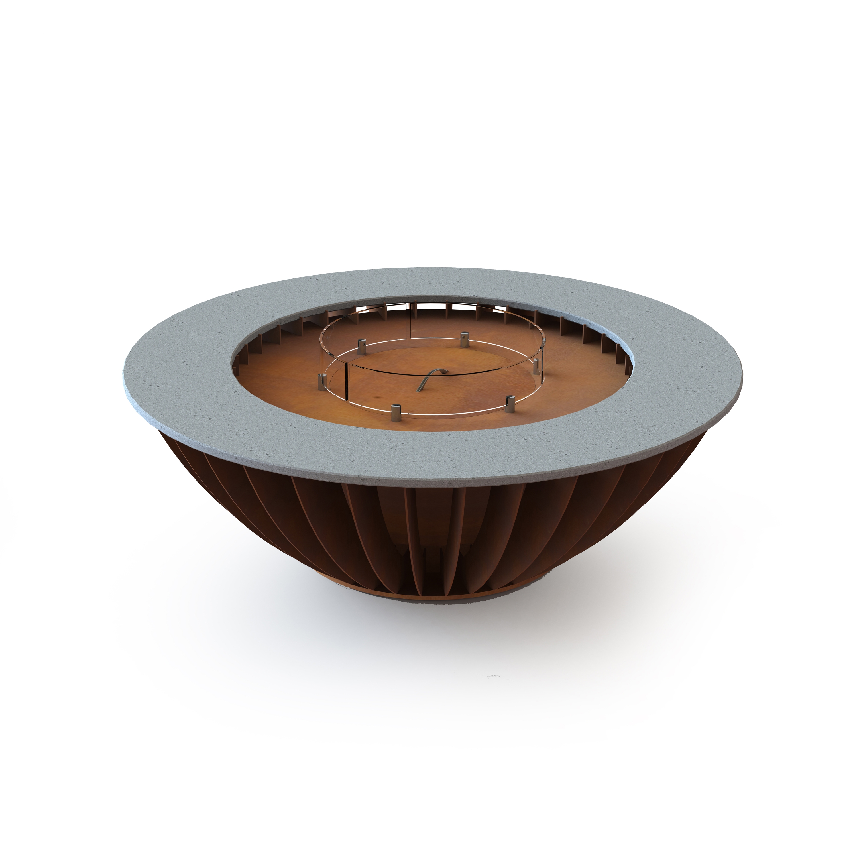 Display product Seattle Gas Fire Bowl from manufacturer Rivelin