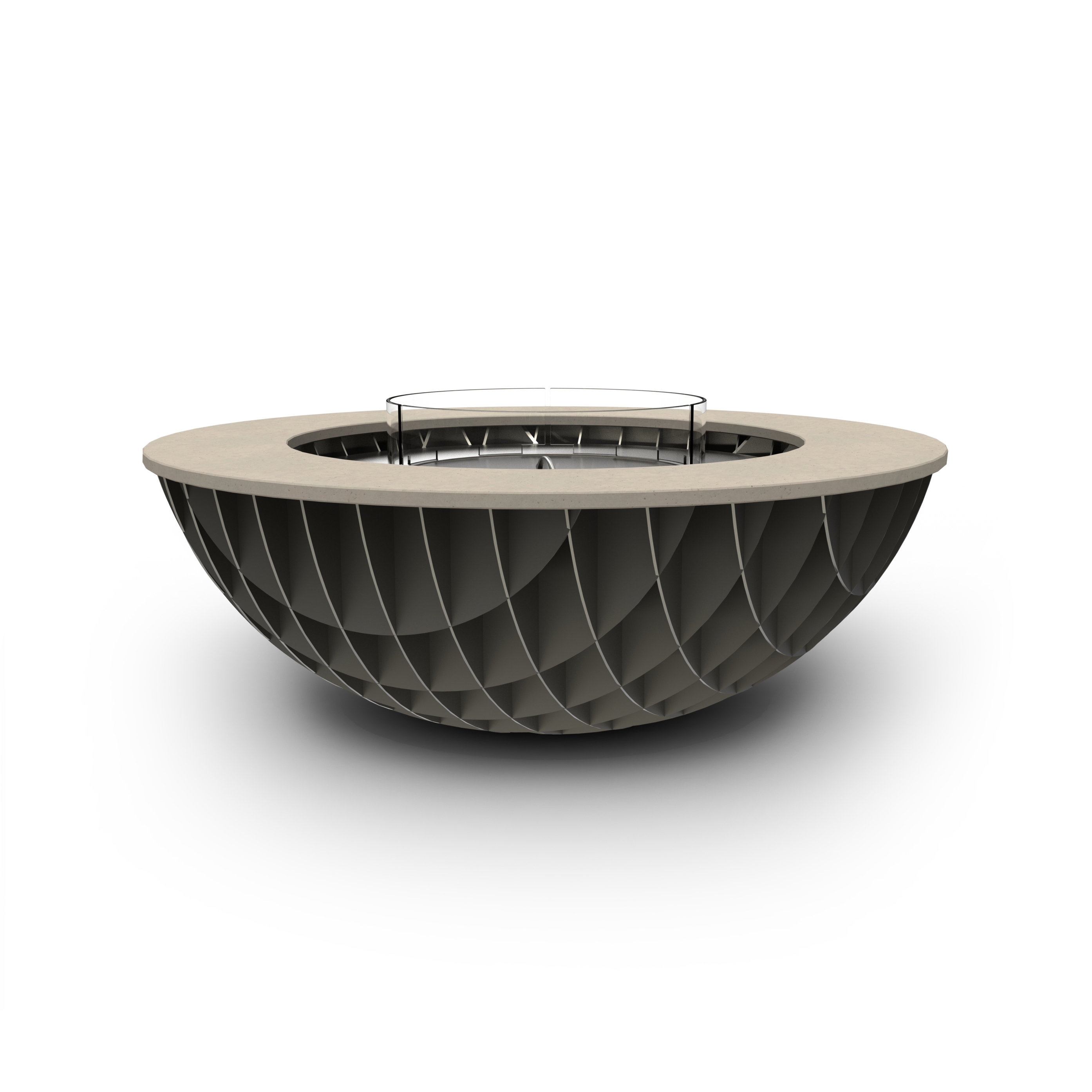 Display product Seville Gas Fire Bowl from manufacturer Rivelin