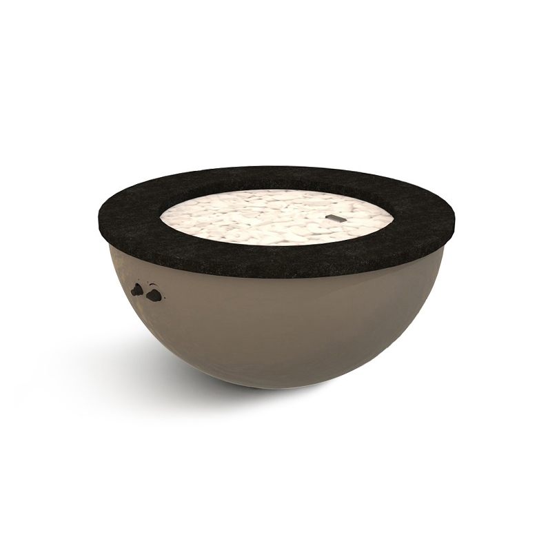 Afficher le produit Valencia 90 Gas Fire Bowl du fabricant Rivelin