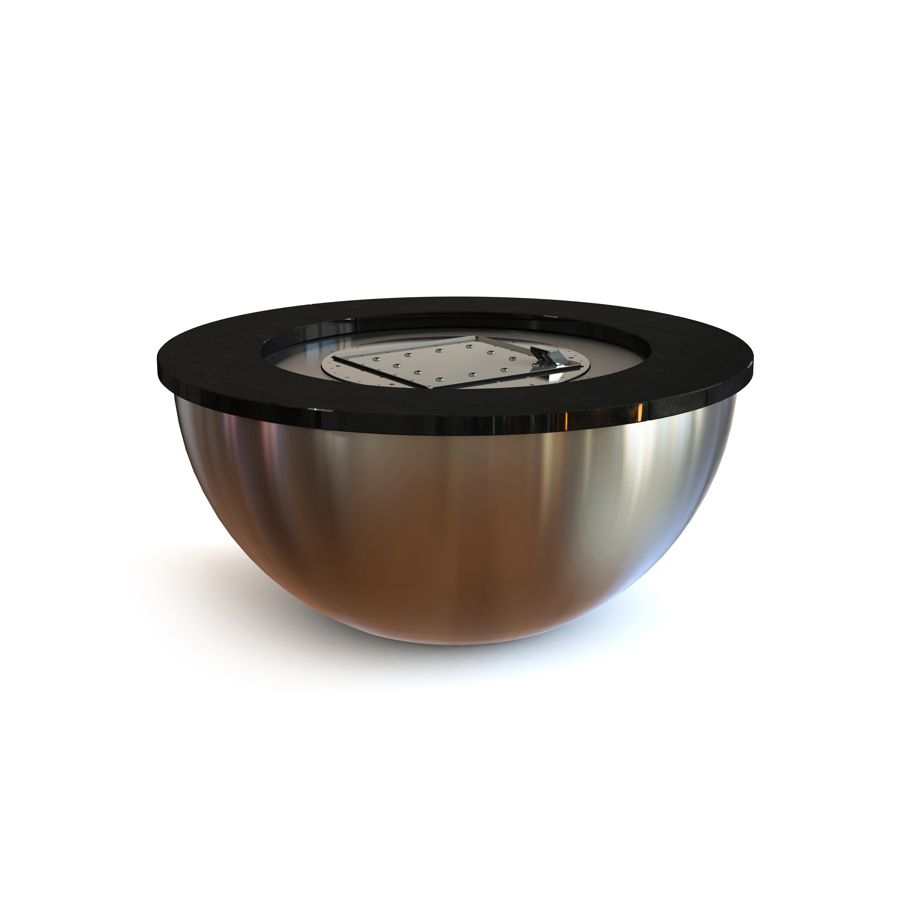 Display product Valencia 100 Gas Fire Bowl from manufacturer Rivelin