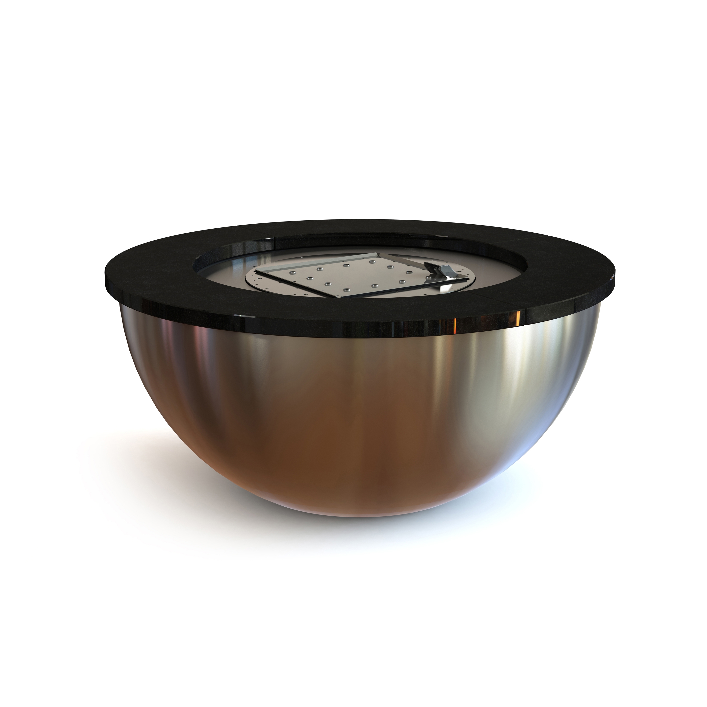 Display product Valencia 120 Gas Fire Bowl from manufacturer Rivelin
