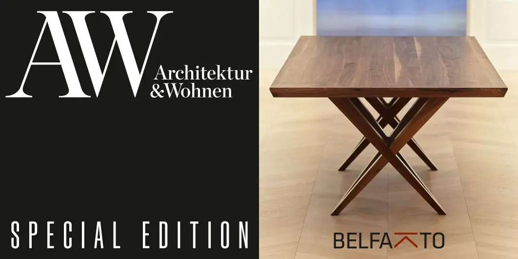 Belfakto - VIVIAN TABLE WALNUT