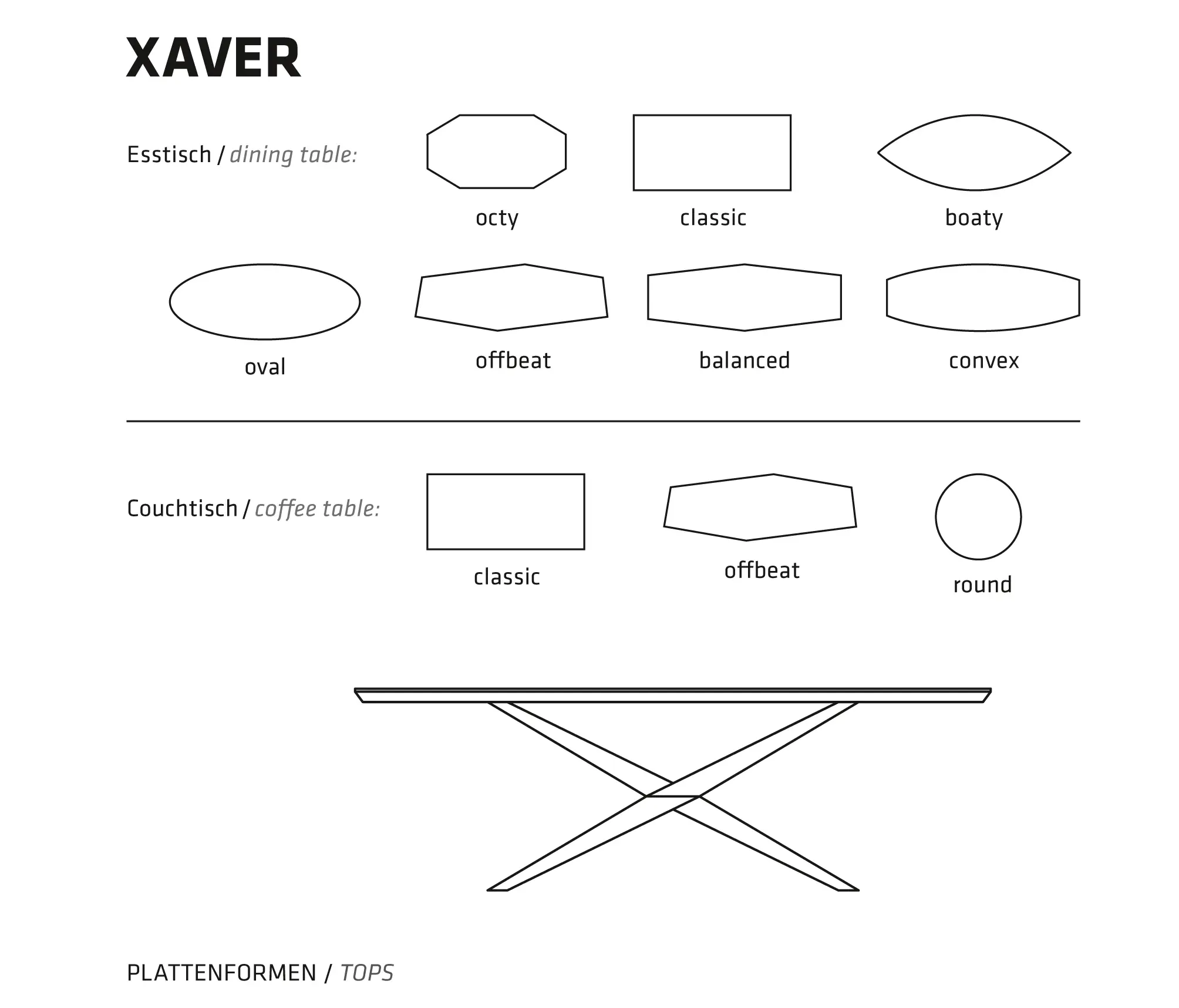 Belfakto - XAVER COFFEE TABLE