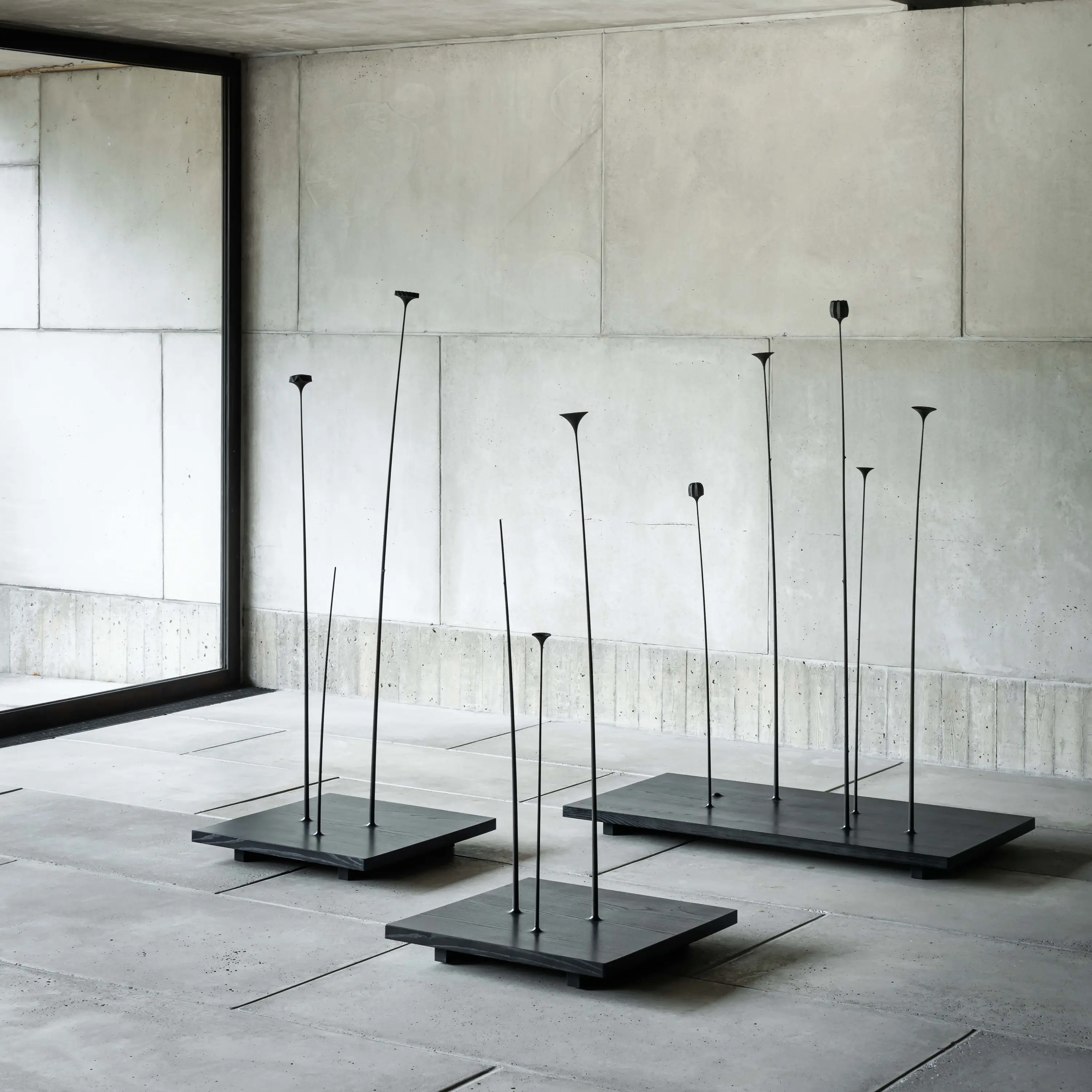 Poiat - Fiori Table 65 – Black