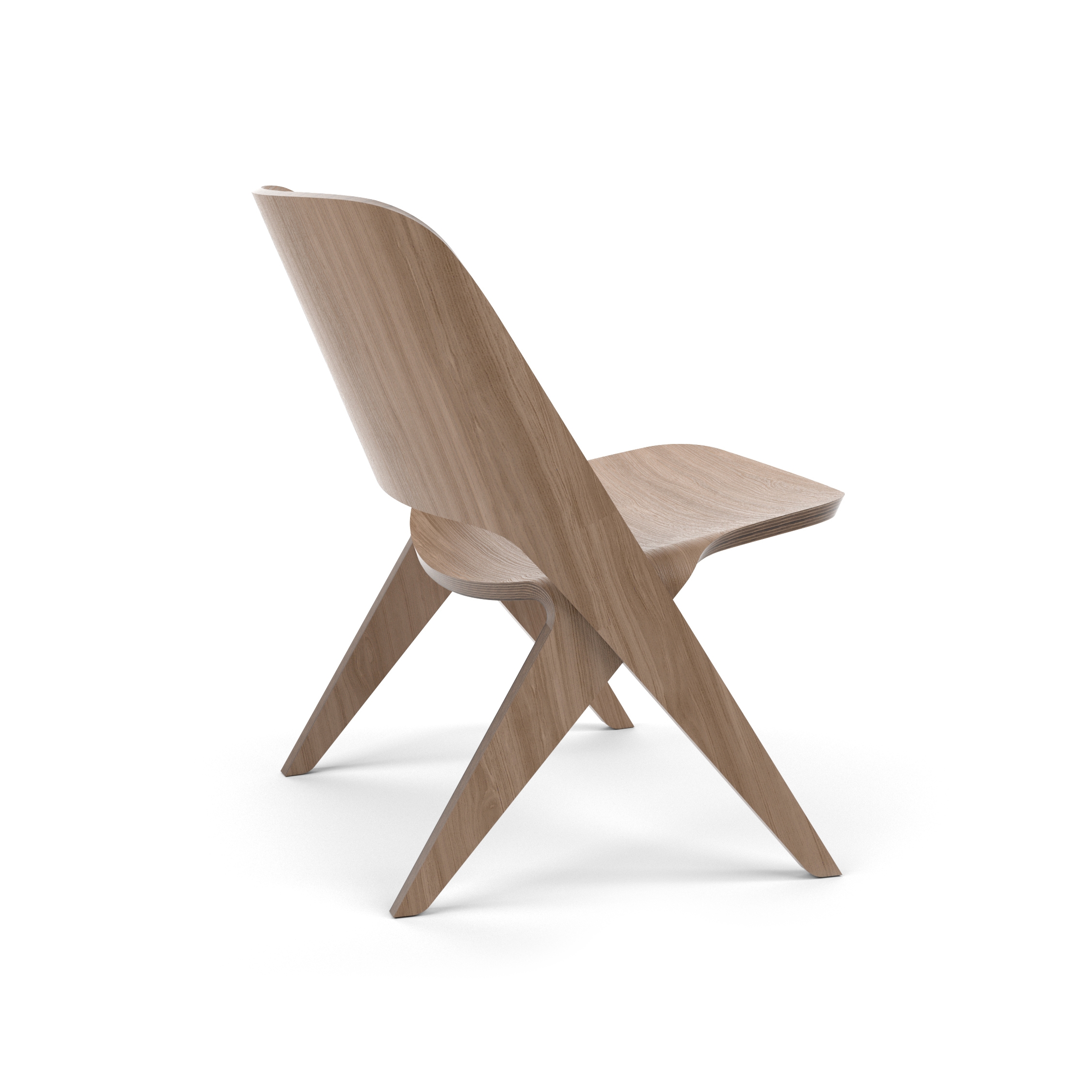 Lavitta Lounge Chair – Dark Oak