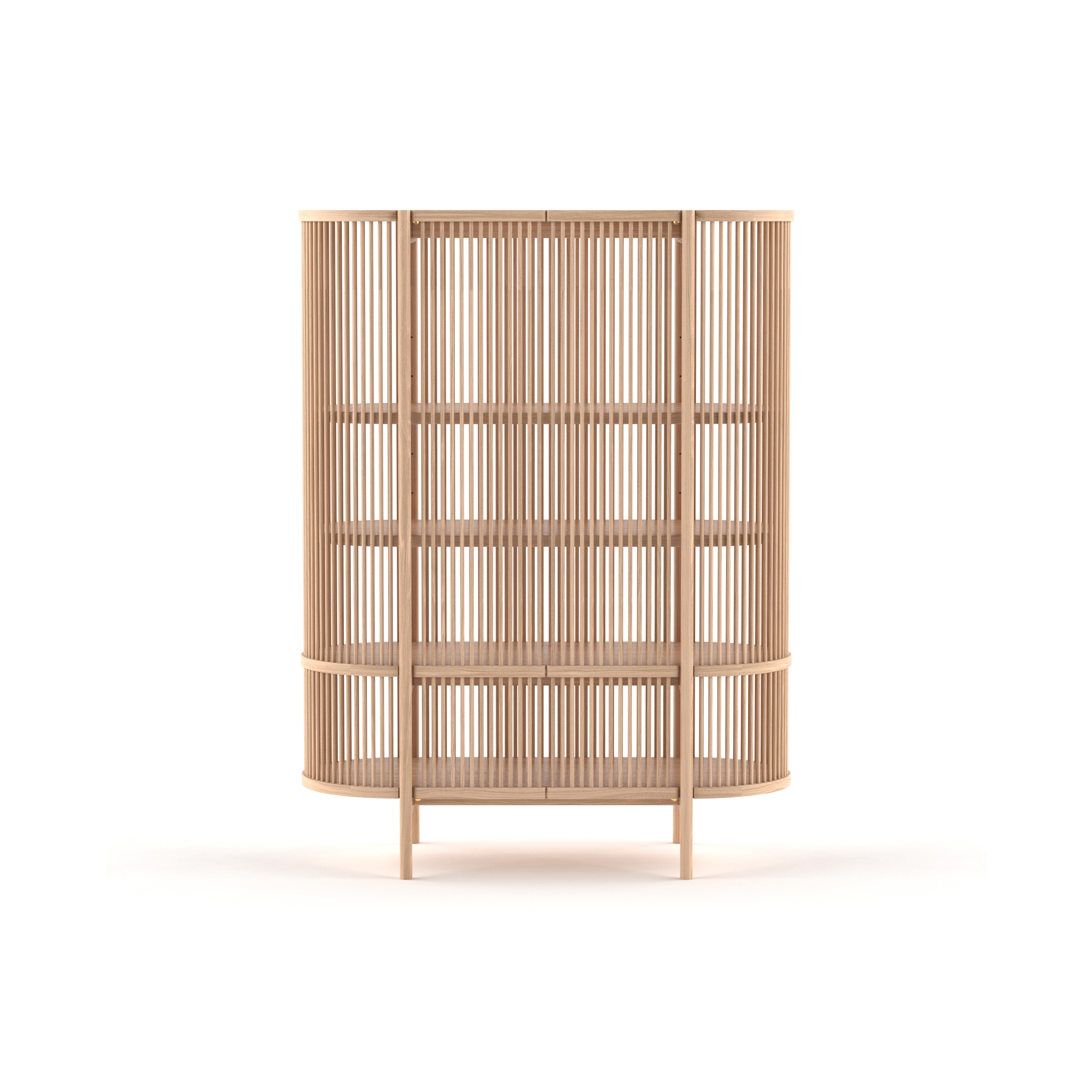 Produkt Bastone Cabinet with Doors – Oak des Herstellers Poiat anzeigen