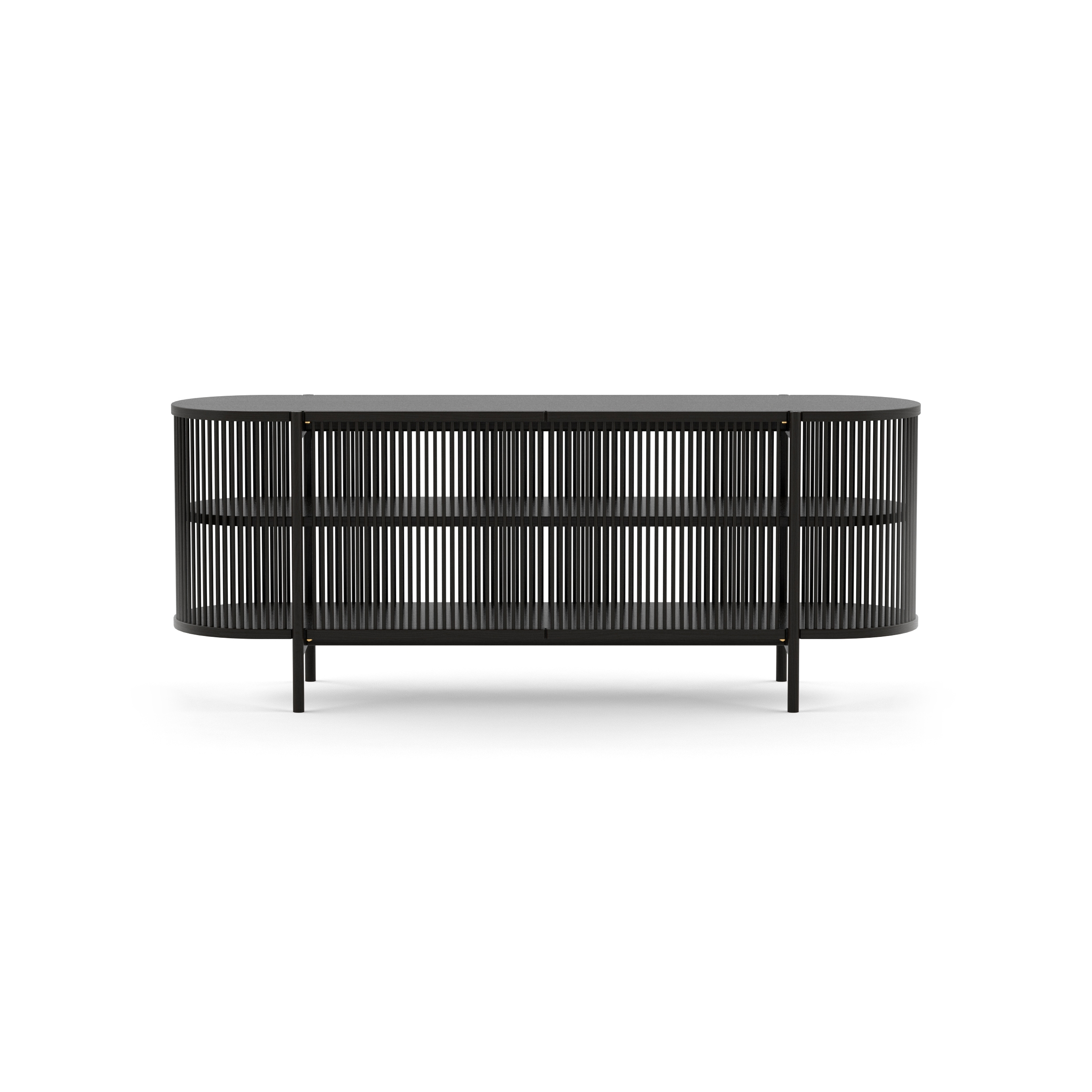 Bastone Sideboard with Doors – Black