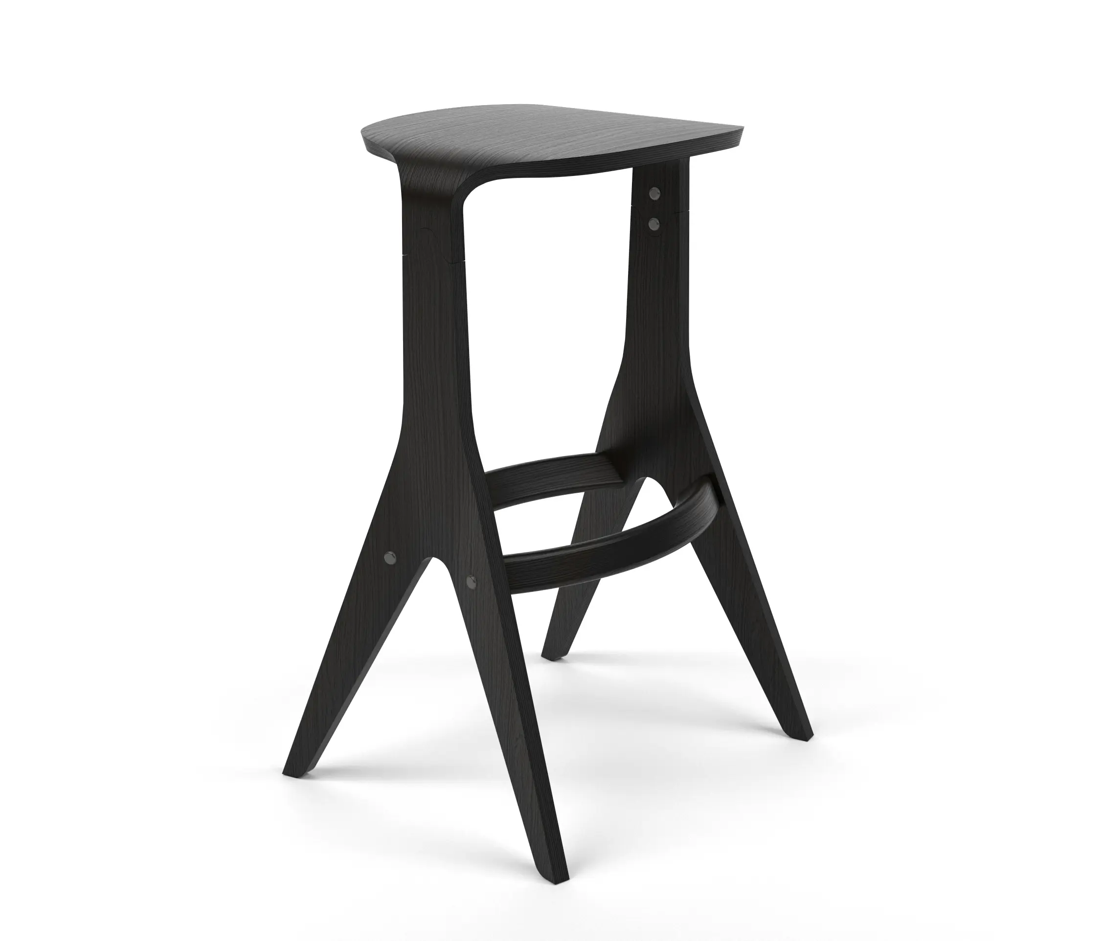 Poiat - Lavitta Bar Stool 75 - Black