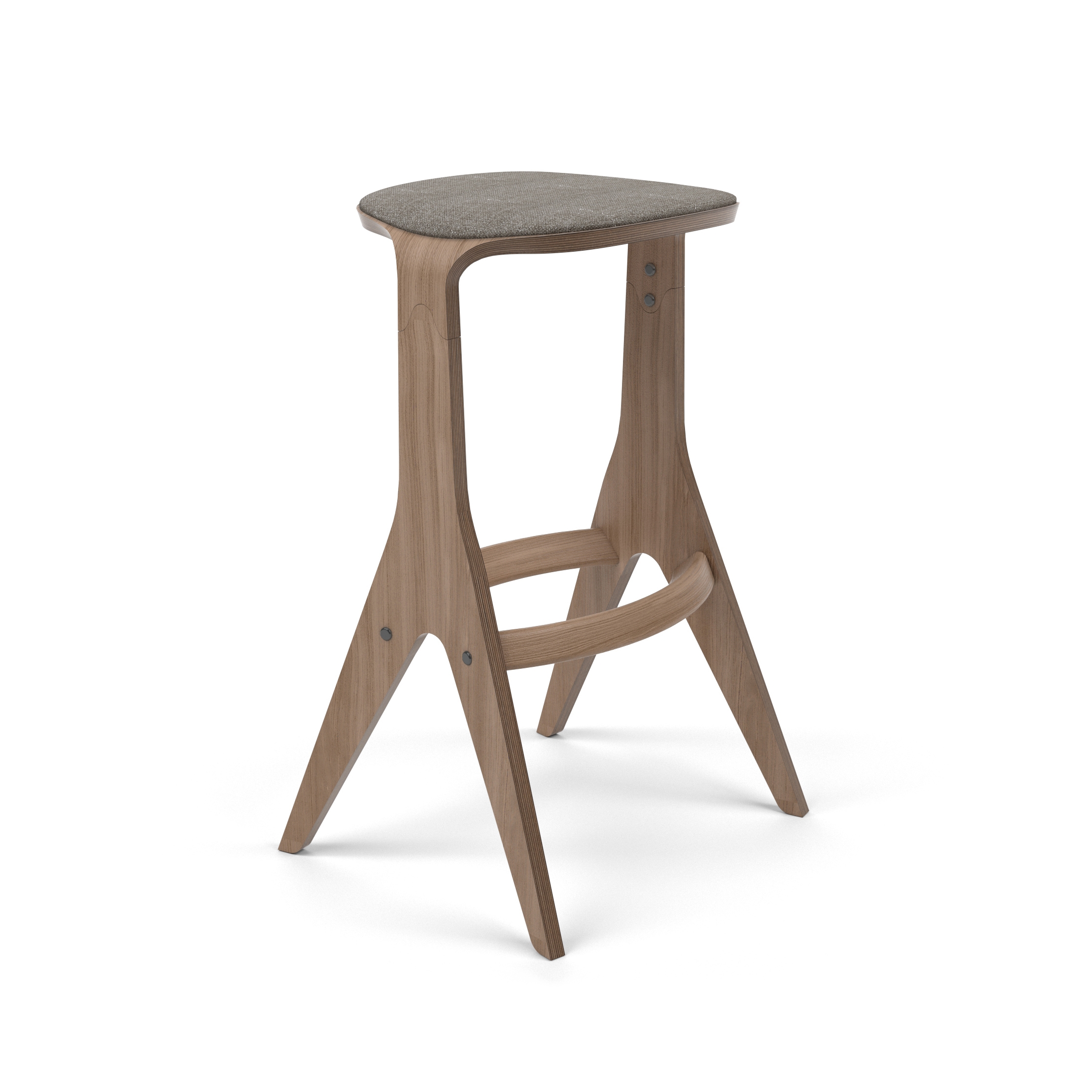 Produkt Lavitta Bar Stool 75 with Wool Upholstery - Dark Oak des Herstellers Poiat anzeigen