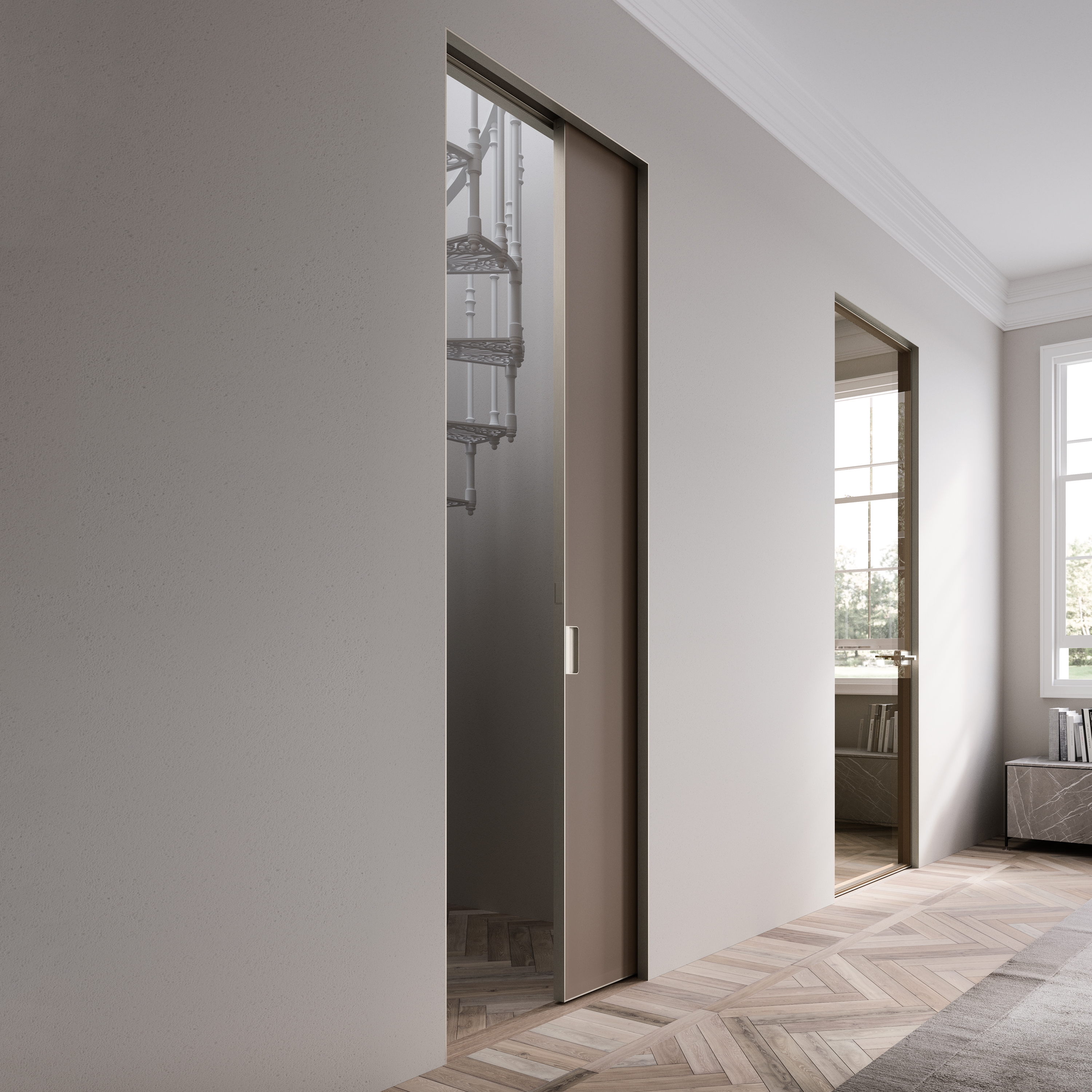 Display product Piana Sliding Inside The Wall from manufacturer ADL