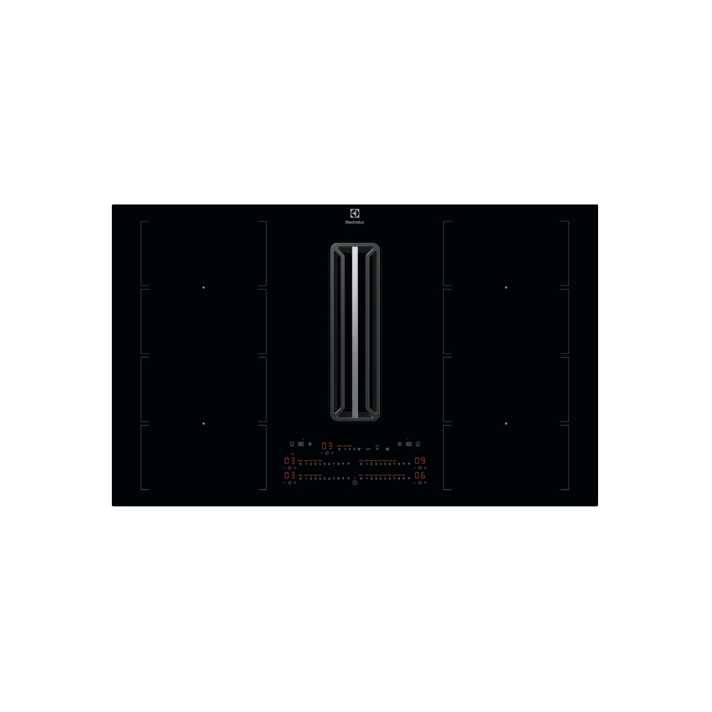 Display product Induction hob with built-in fan 83 cm from manufacturer Electrolux Group