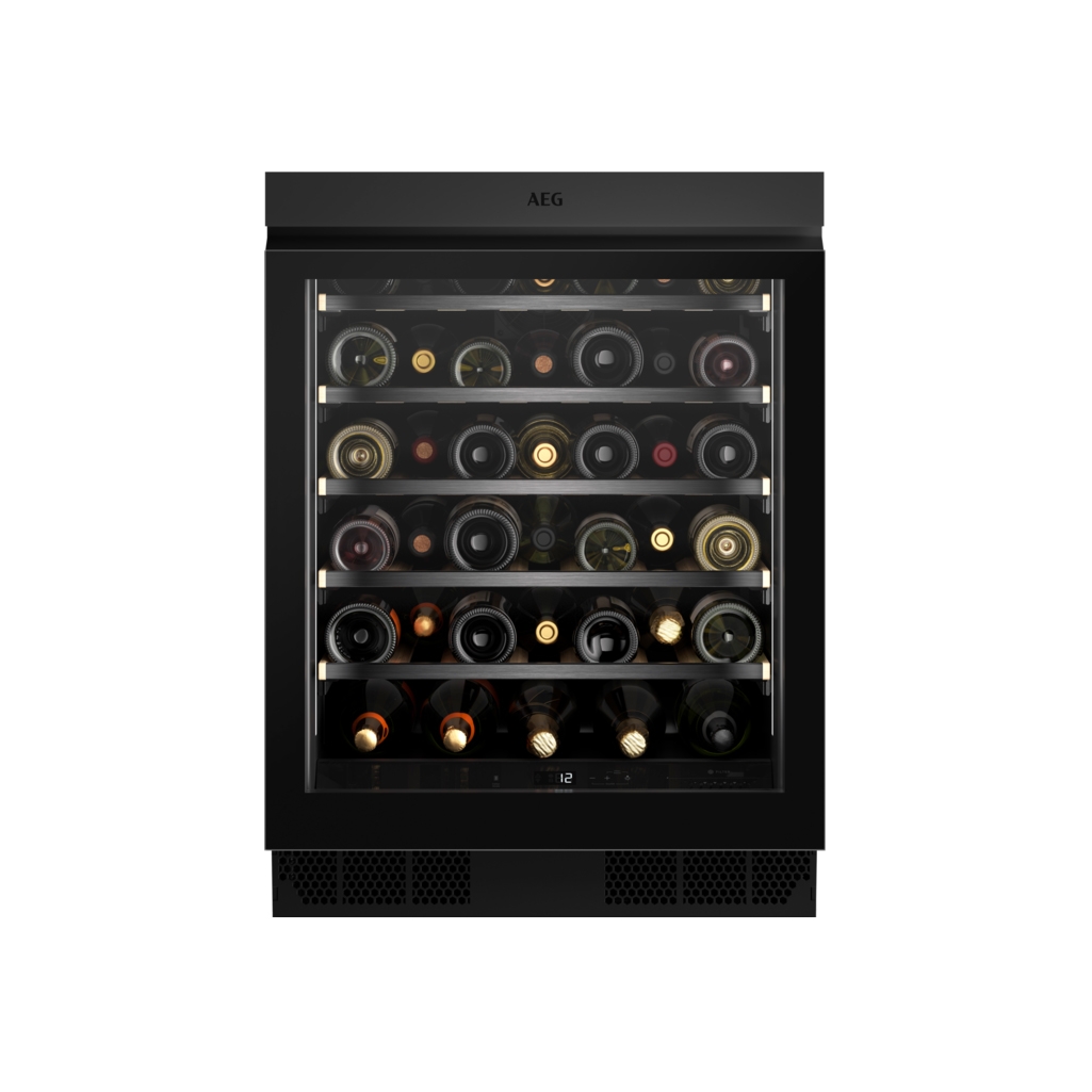 Mostra il prodotto 8000 Integrated Under Counter Wine Cabinet 81.8 cm - Black Matt Glass del produttore Electrolux Group
