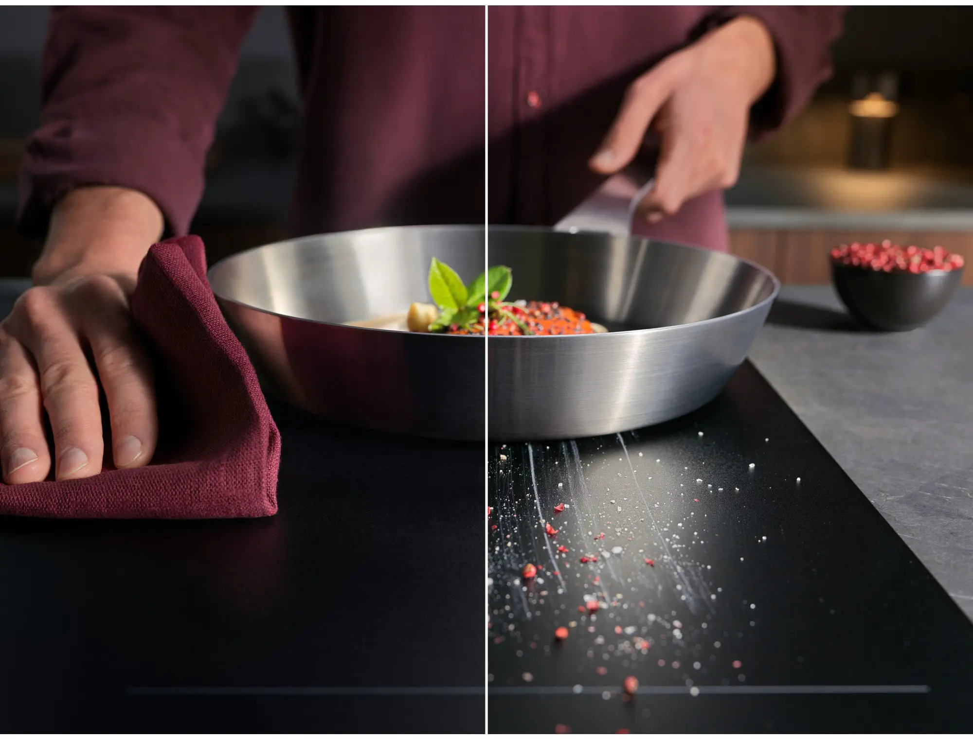 Electrolux Group - 8000 Sense Boil+Fry Induction Full 80 cm