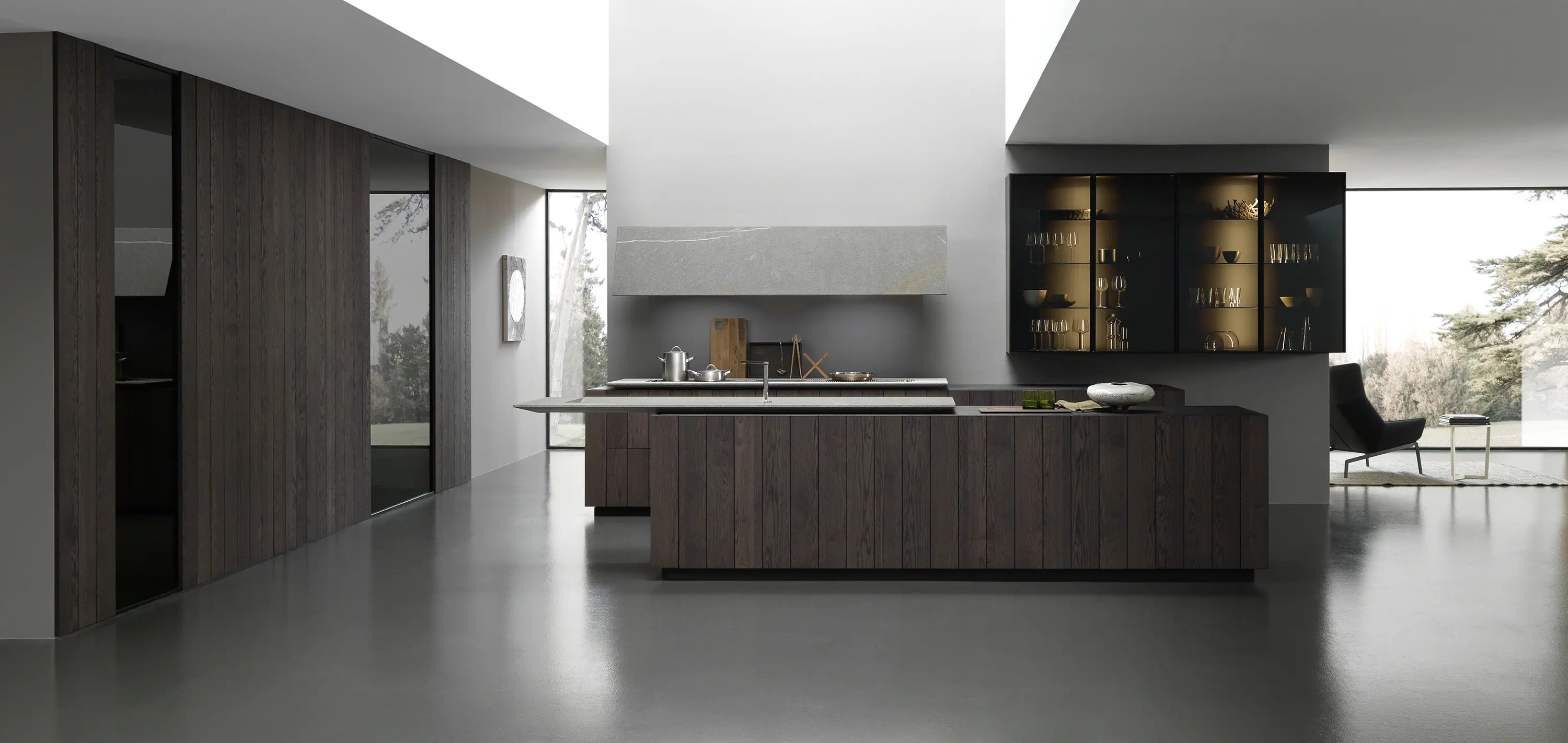 Modulnova - Float 2 arrangement with partition system