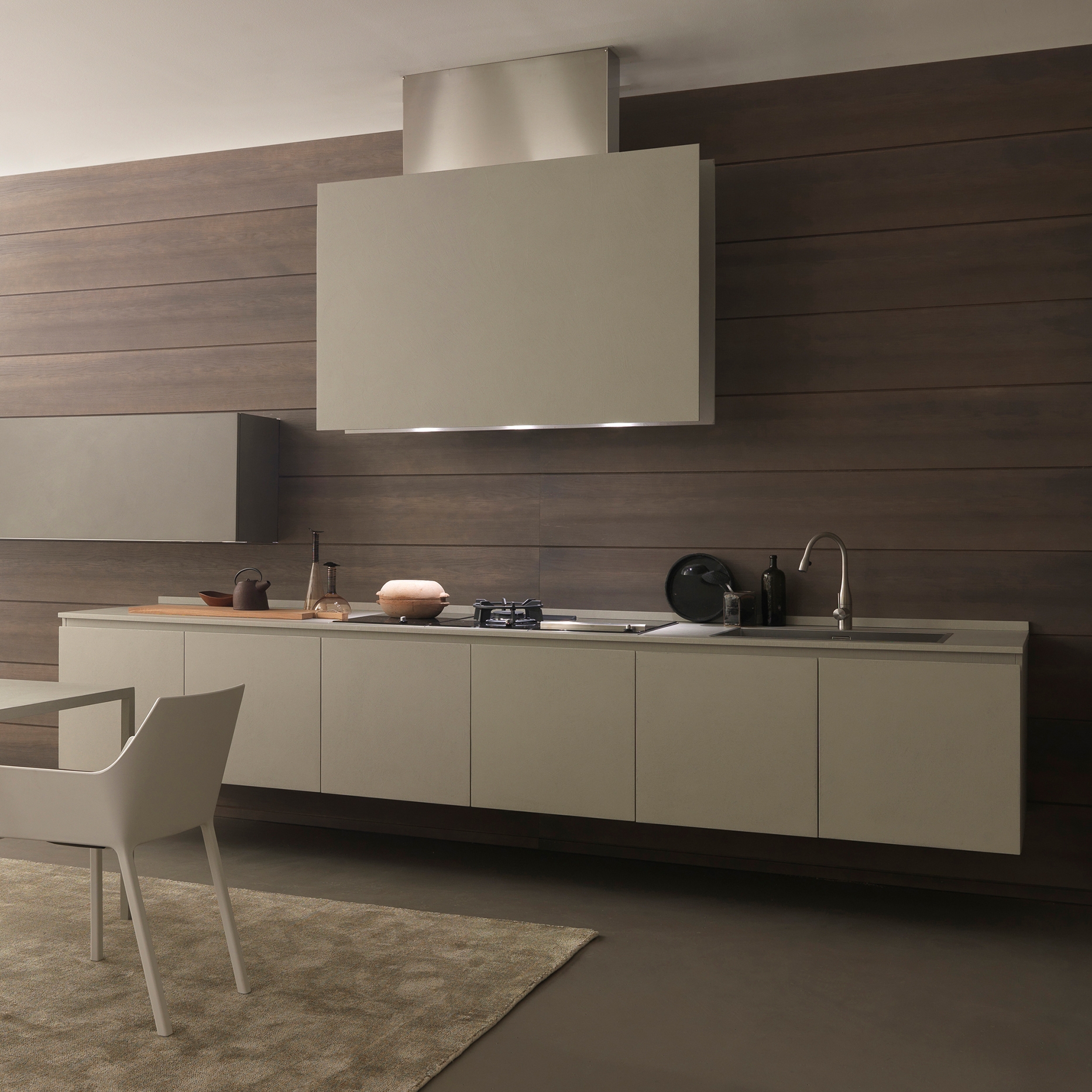 Produkt Twenty 2 linear kitchen in resin des Herstellers Modulnova anzeigen