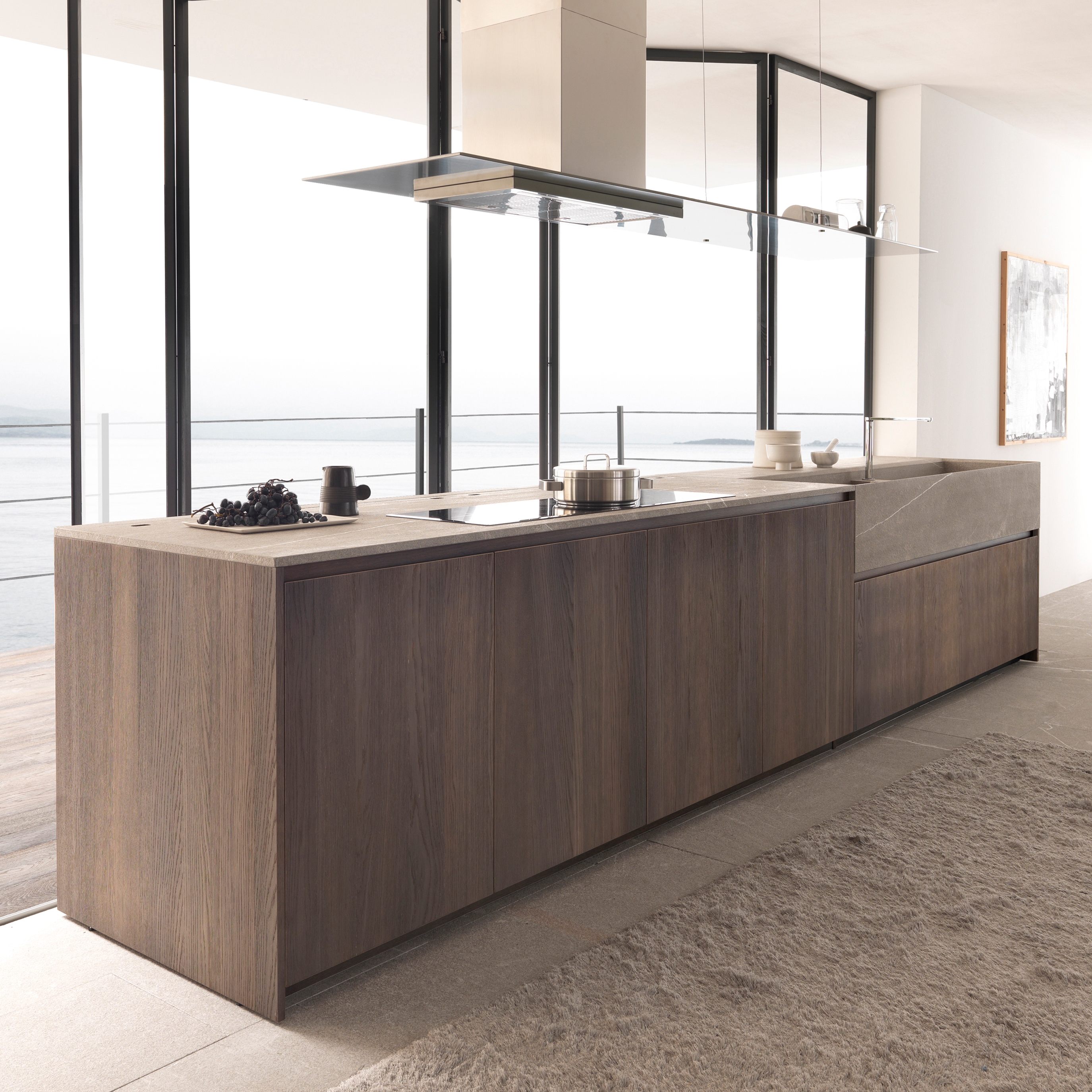 Produkt Twenty 4 island in Rovere Ossidato des Herstellers Modulnova anzeigen