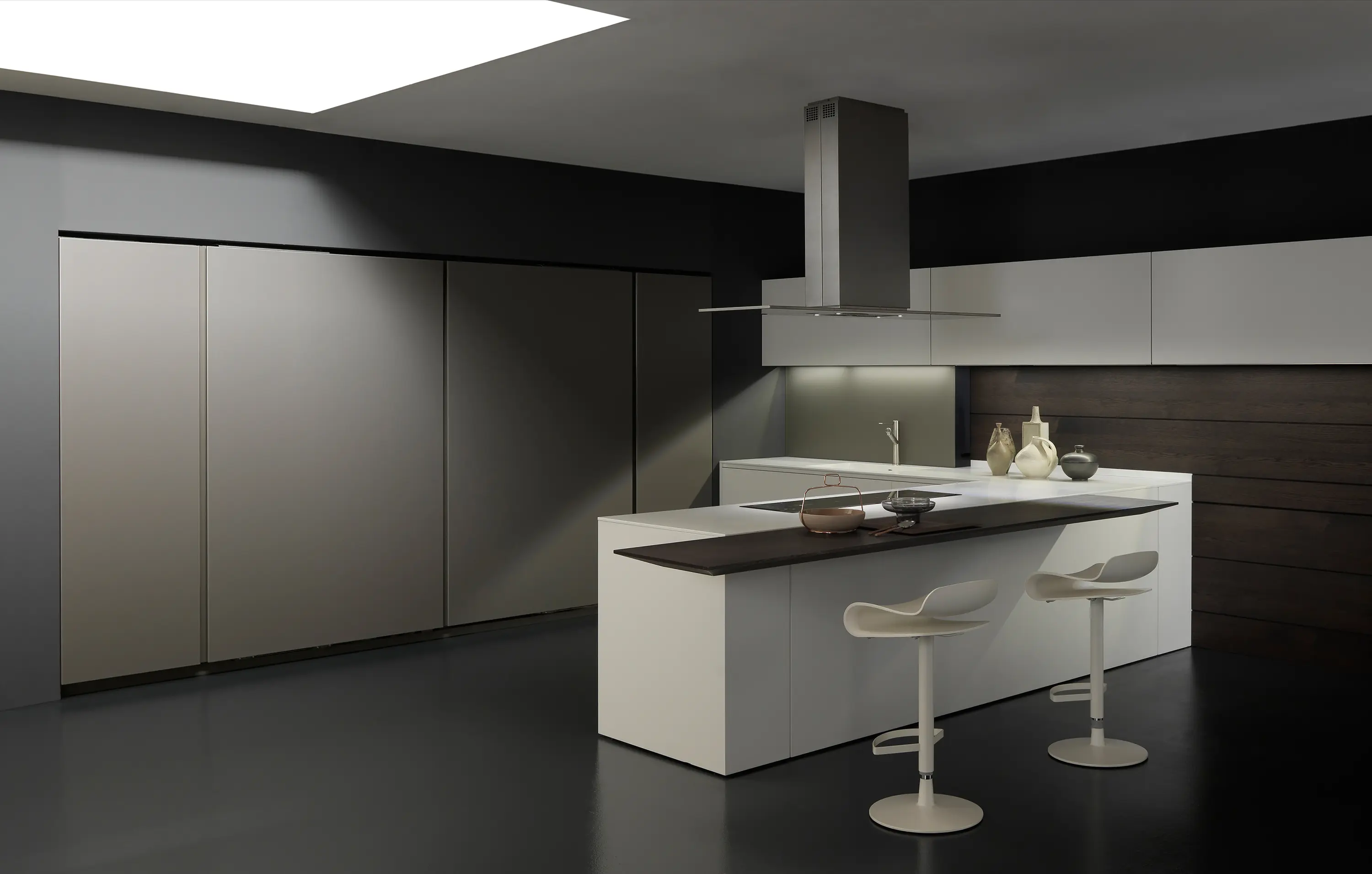 Modulnova - Light 1 white corner arrangement