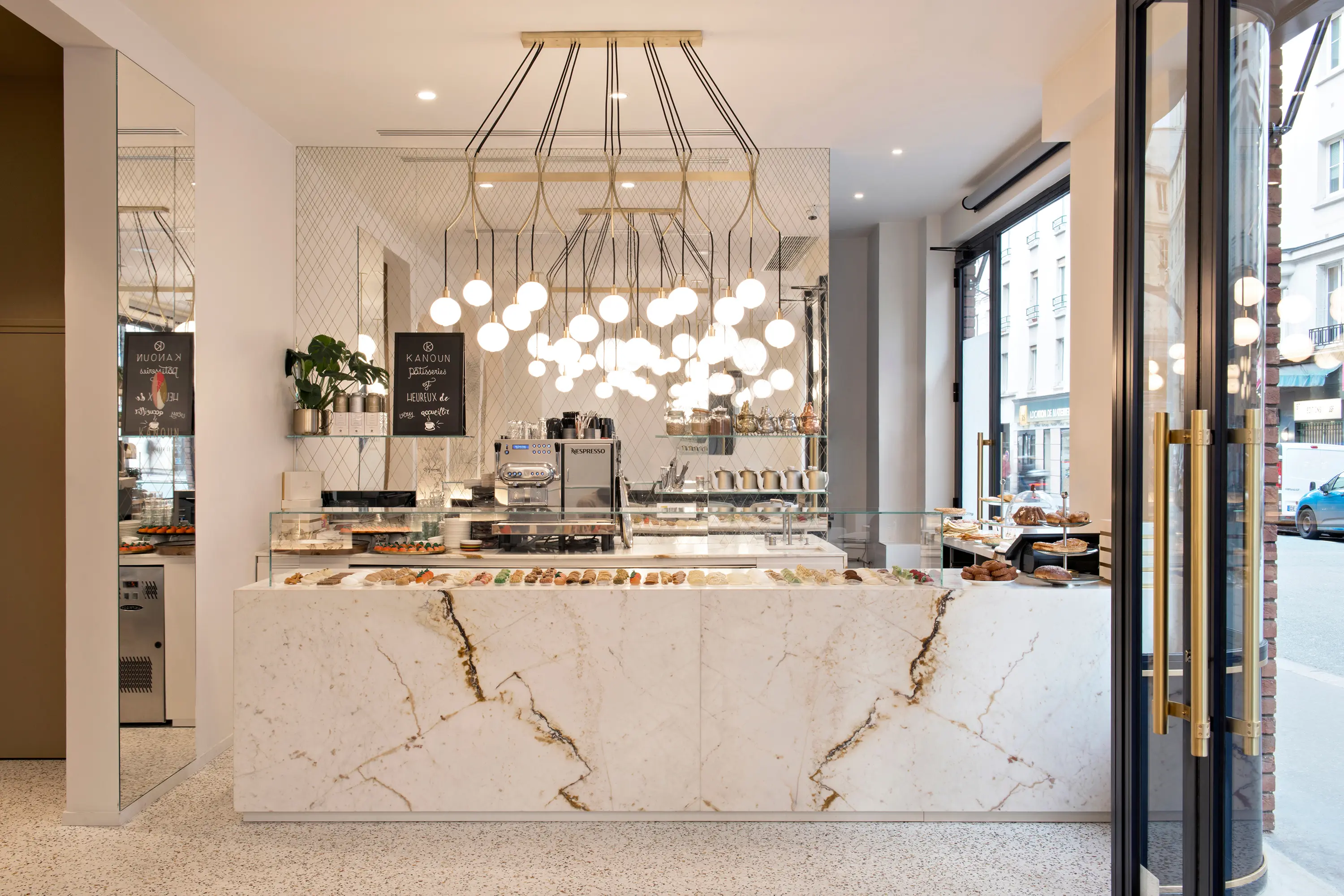 SkLO - Drape Linear 7 Chandelier