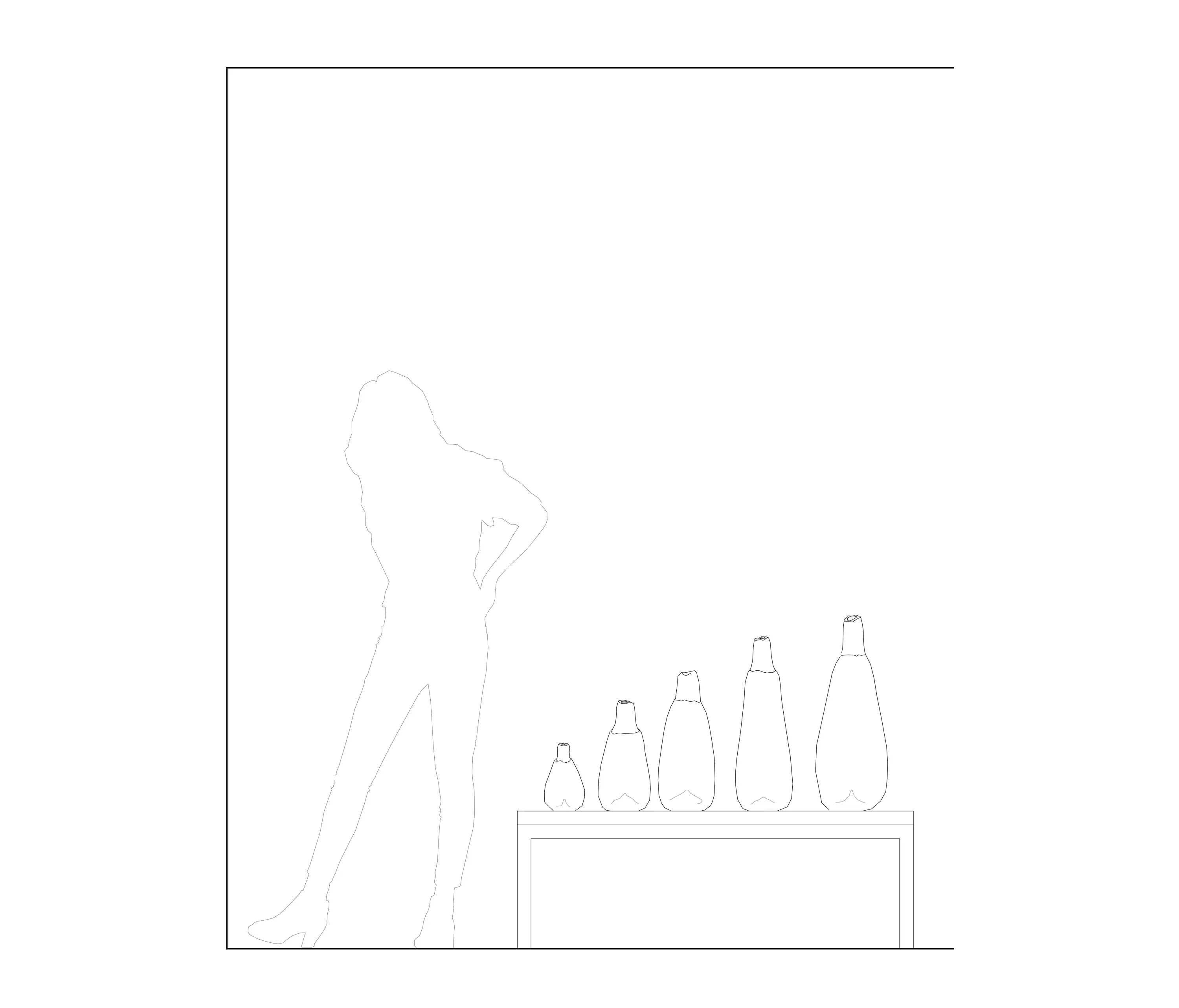 SkLO - Bottle Vessel Amber