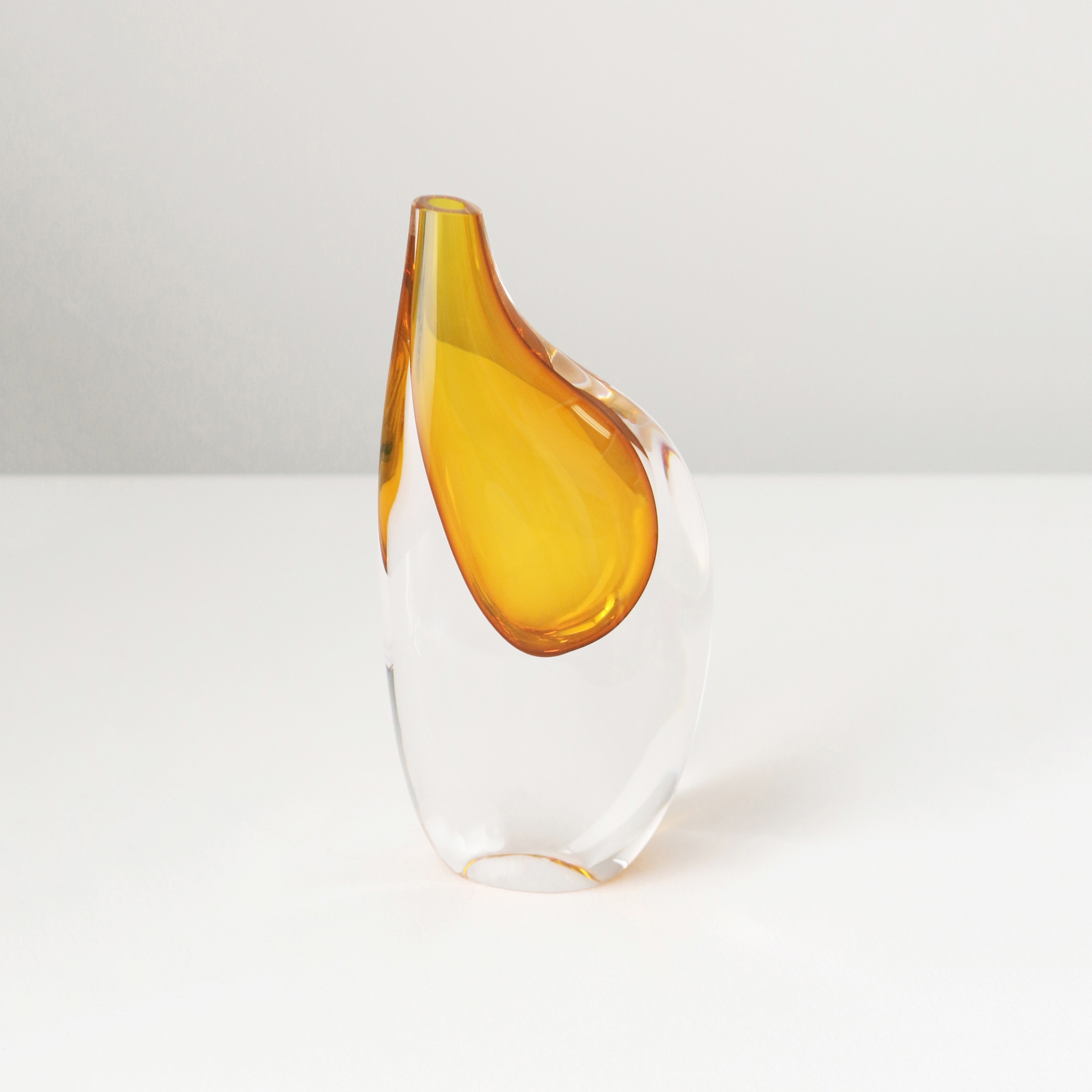 Droplet Vessel Shape 7 Amber