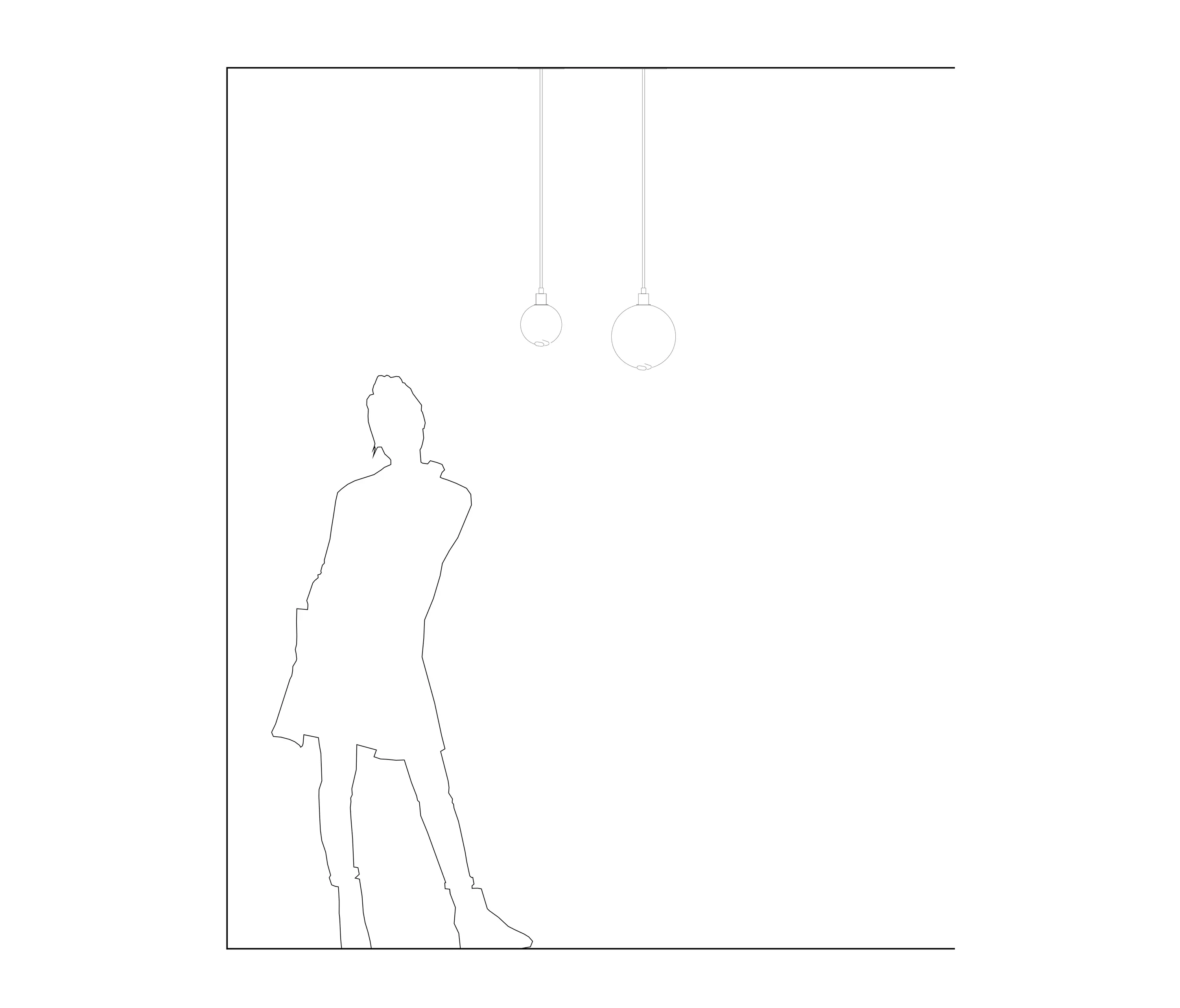 SkLO - Drape Pendant (4.5" Glass)