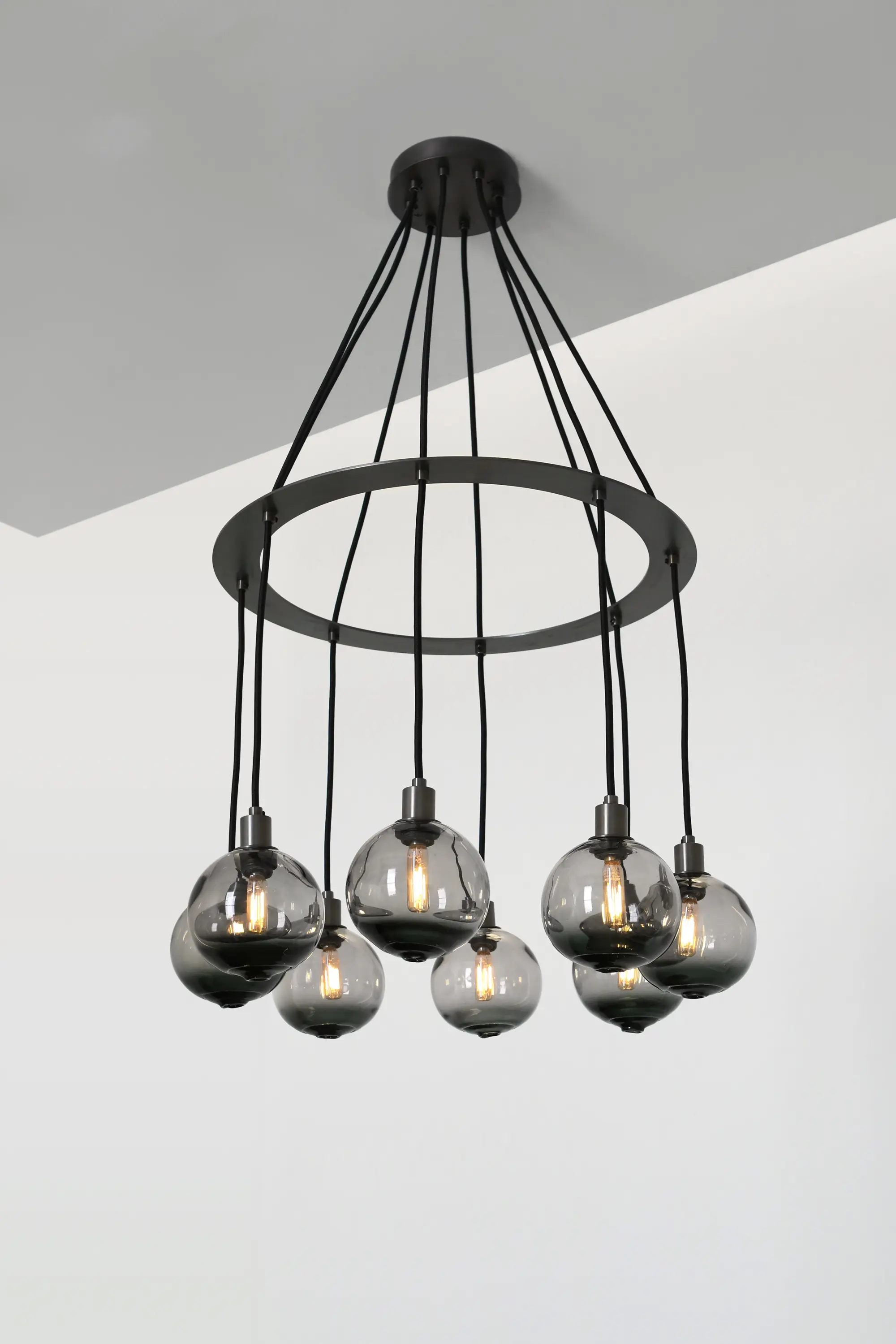SkLO - Drape Circle 8 Chandelier