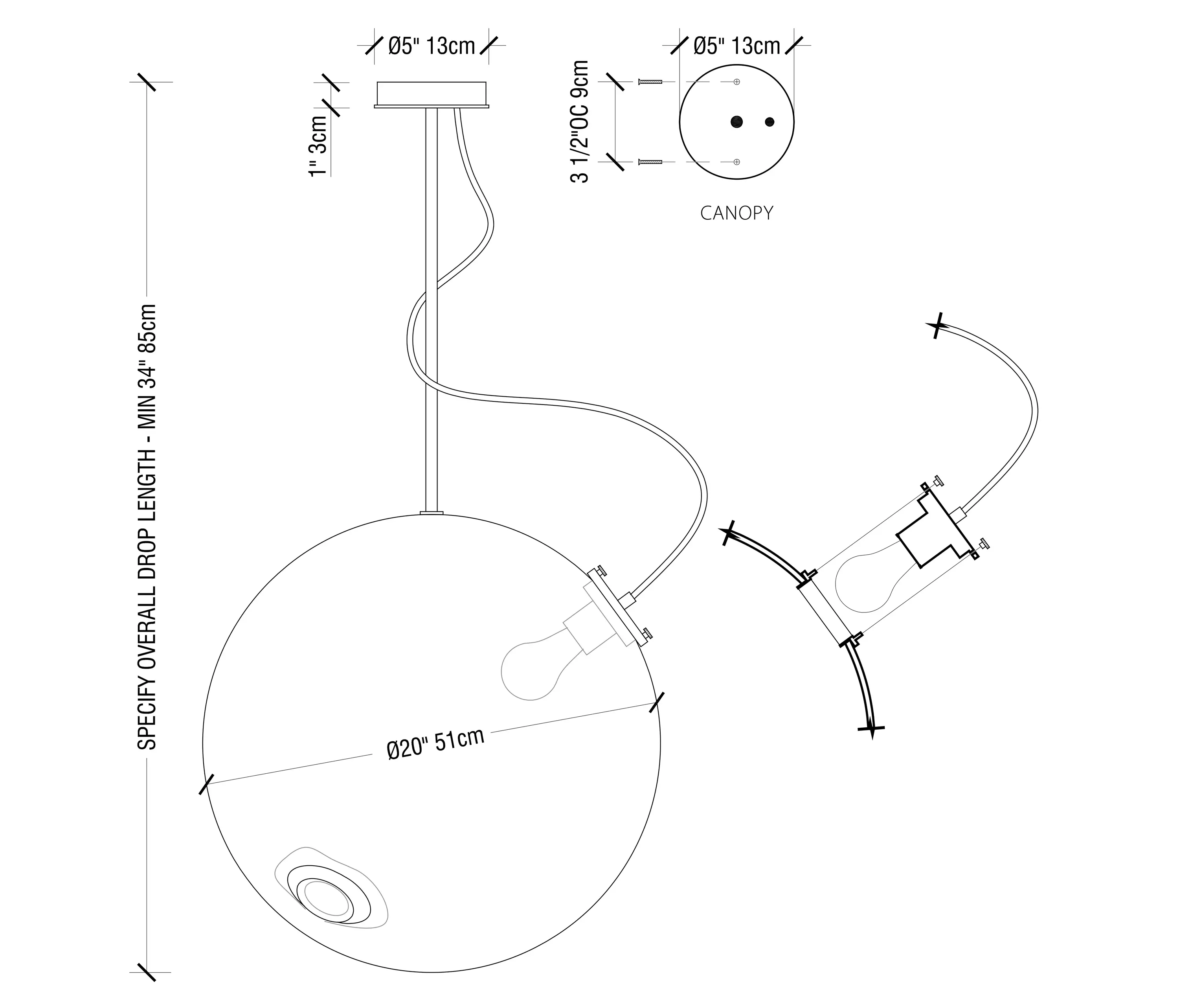 SkLO - Float 2.0 Pendant