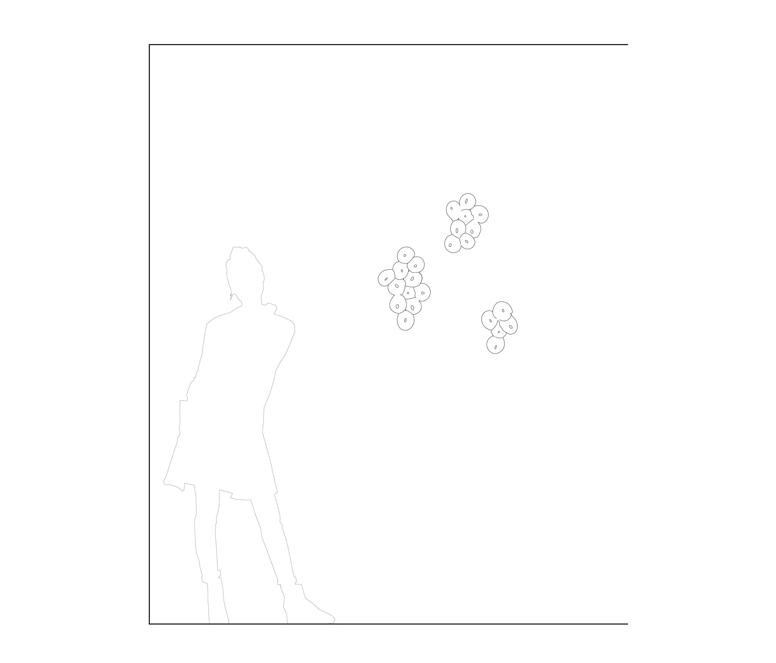SkLO - bloom wallpiece large