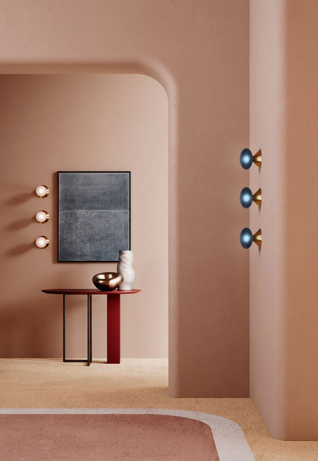 SkLO - Peak Sconce-Ceiling