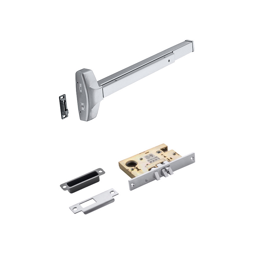 Display product AR9902F-MLO Mortise Rim Latch Operator from manufacturer Hoppe