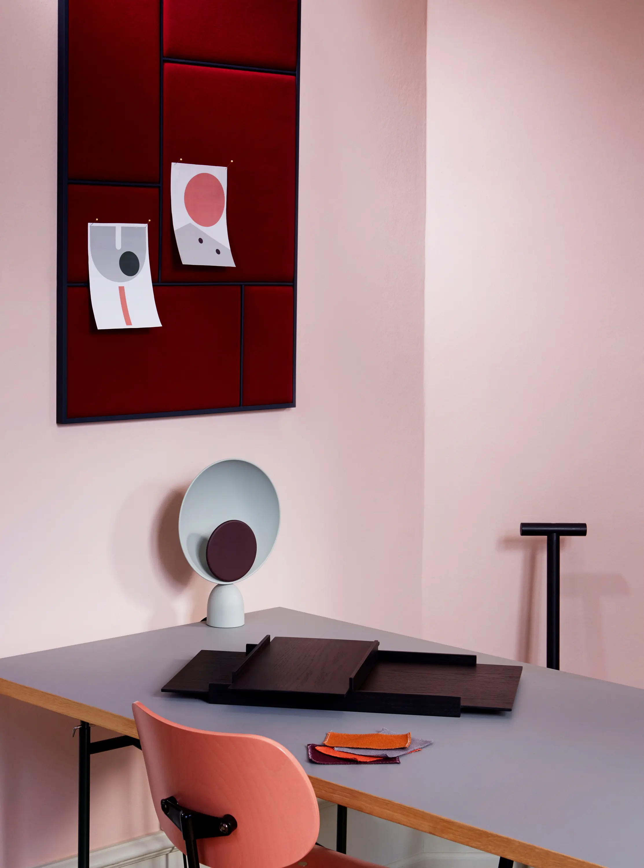 Please Wait to be Seated - Blooper Table Lamp | Navy Blue