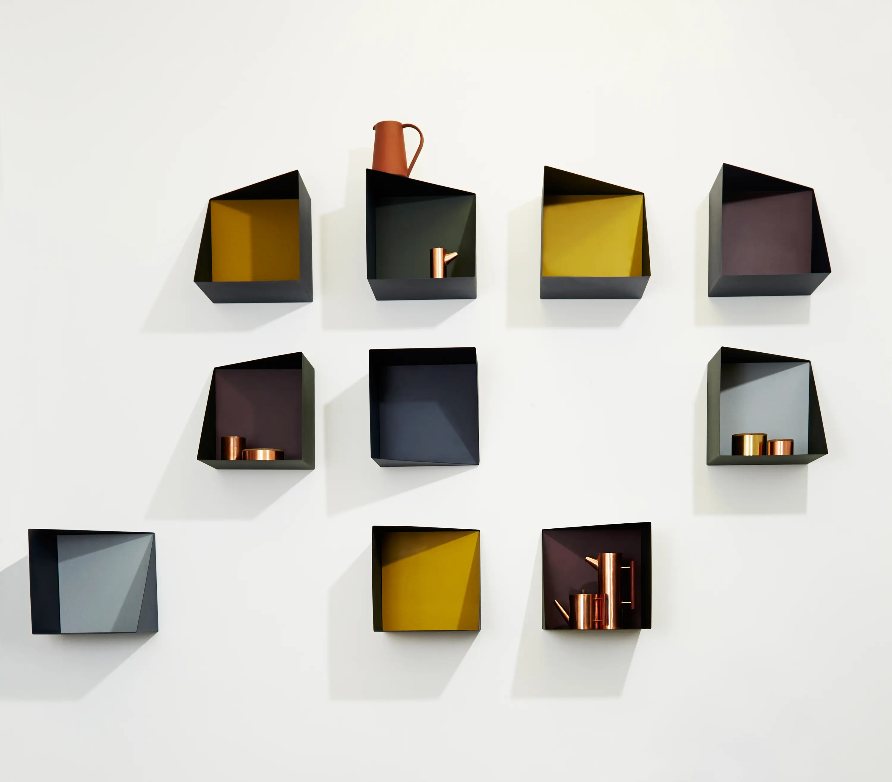 Please Wait to be Seated - Wall Box | Navy Blue | Cedar Green