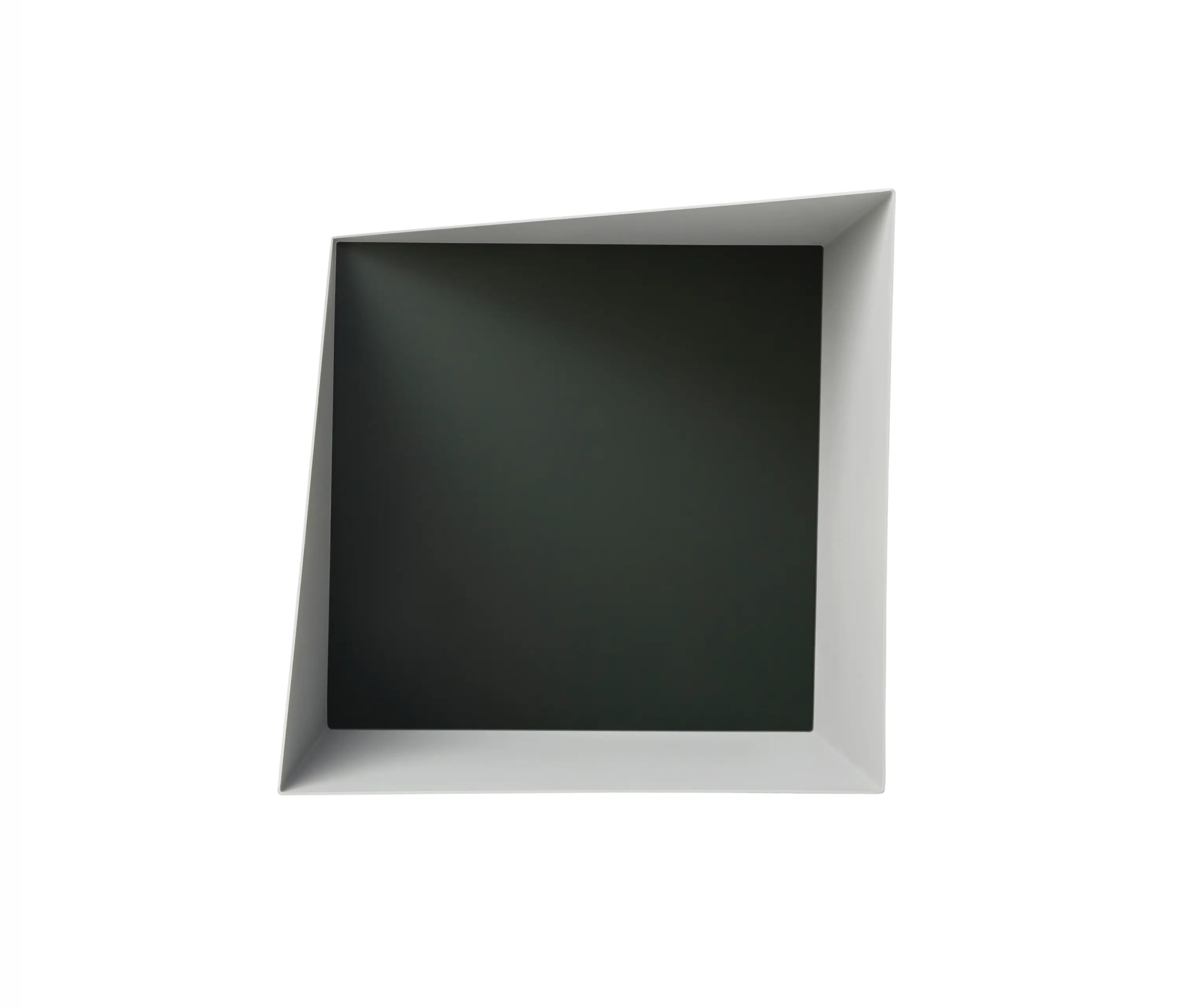 Please Wait to be Seated - Wall Box | Ash Grey | Cedar Green