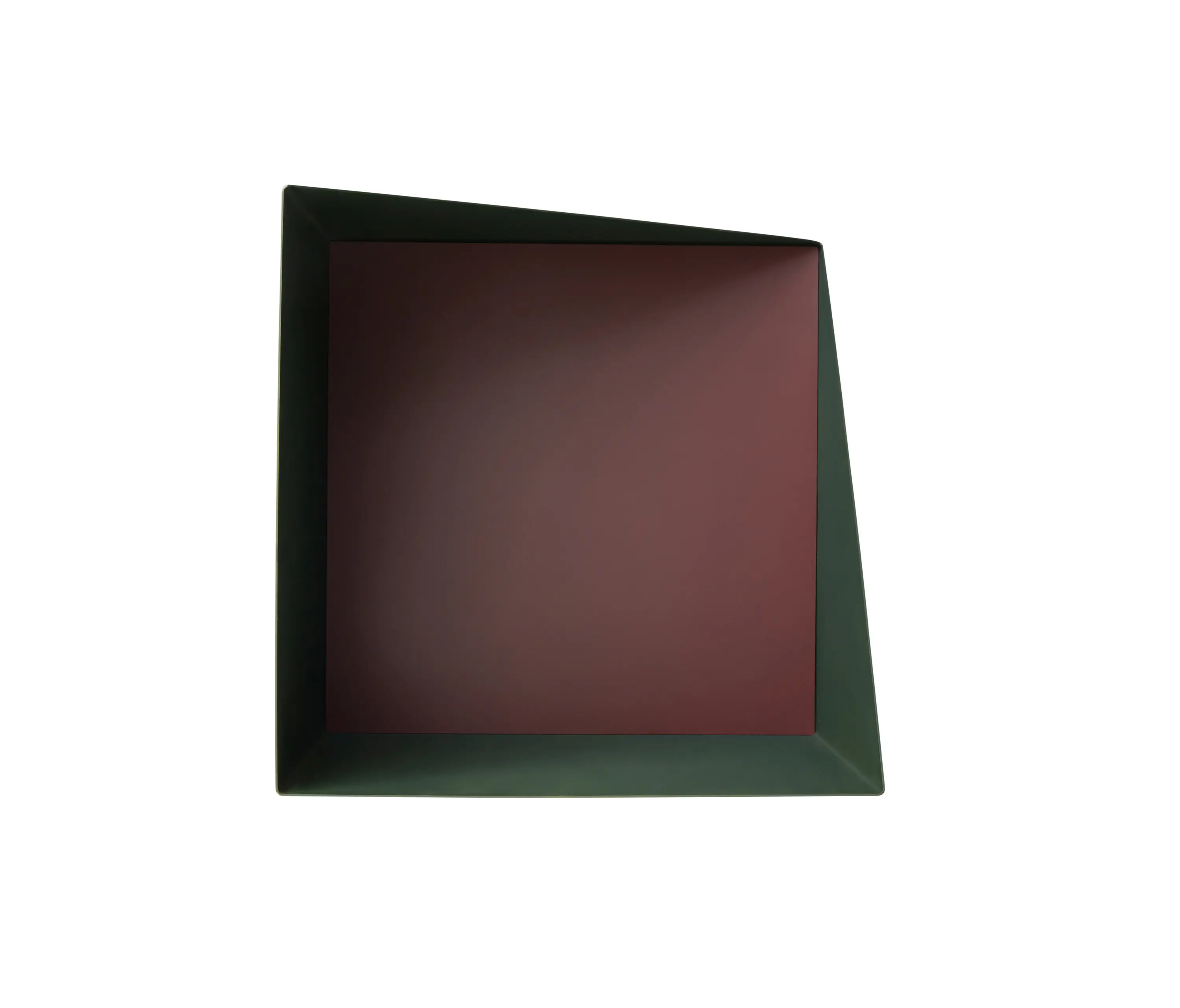 Please Wait to be Seated - Wall Box | Cedar Green | Fig Purple