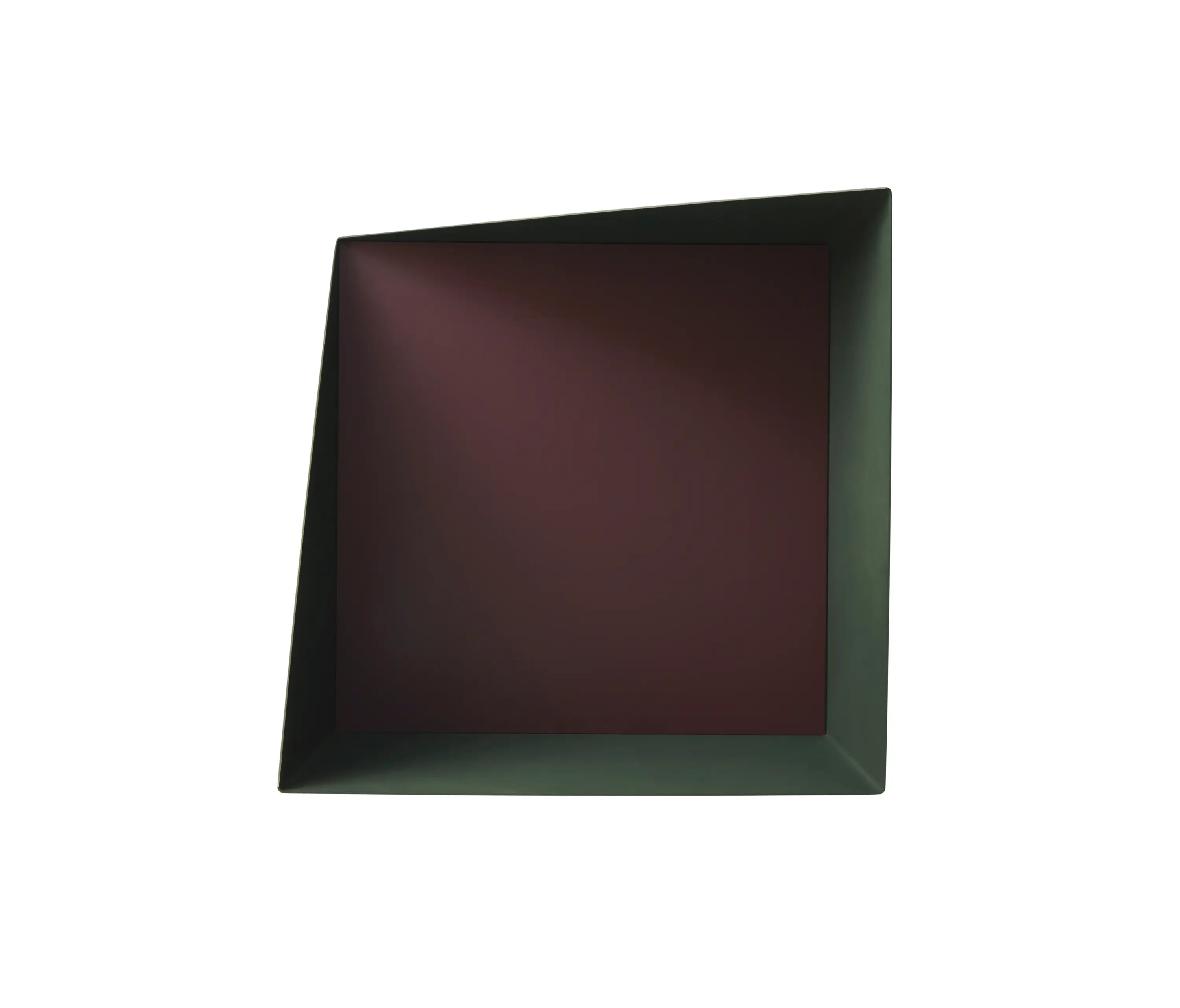 Please Wait to be Seated - Wall Box | Cedar Green | Fig Purple