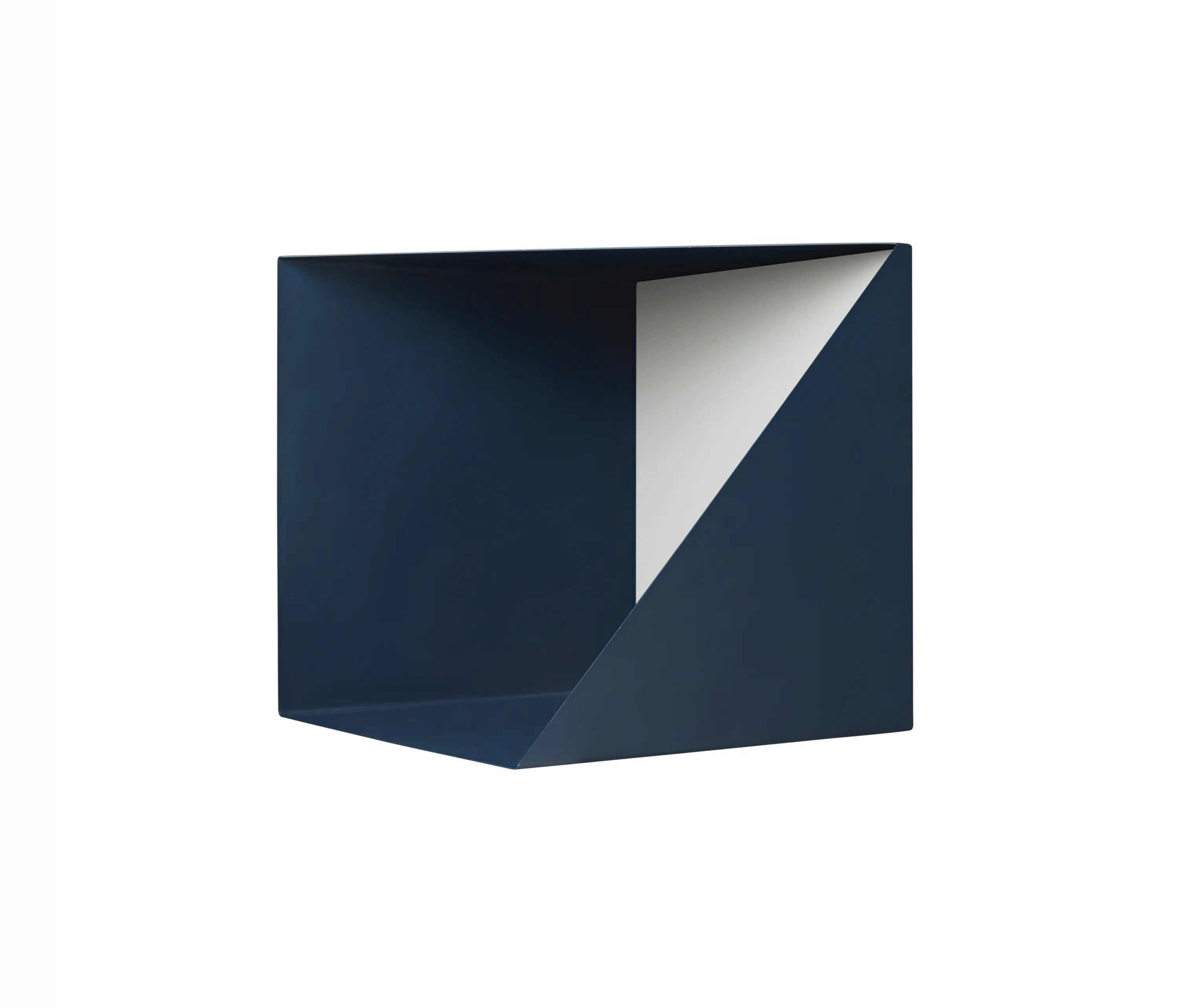 Please Wait to be Seated - Wall Box | Navy Blue | Ash Grey