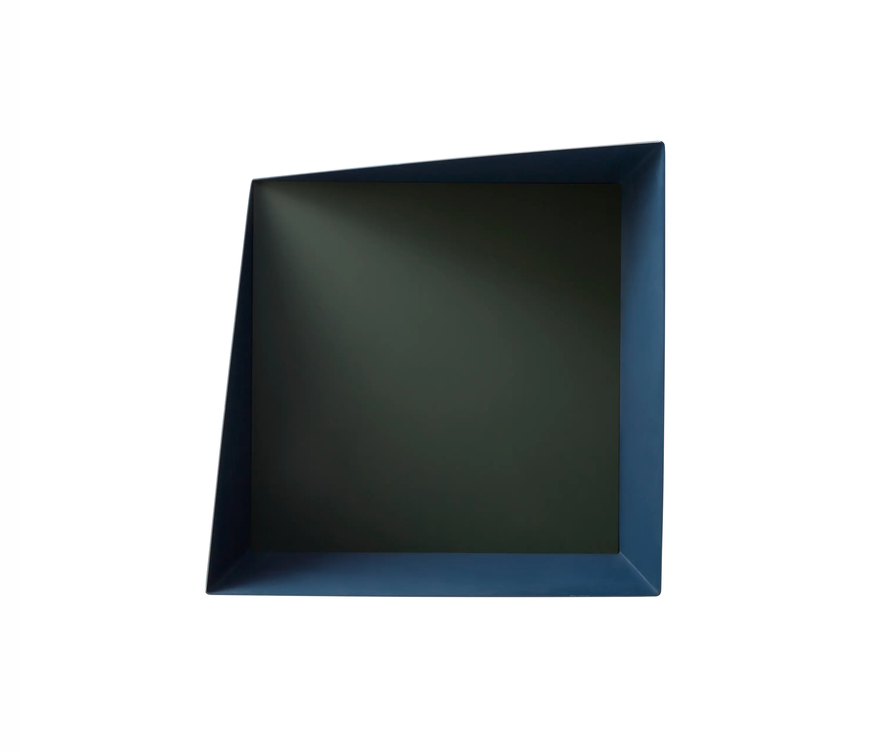 Please Wait to be Seated - Wall Box | Navy Blue | Cedar Green